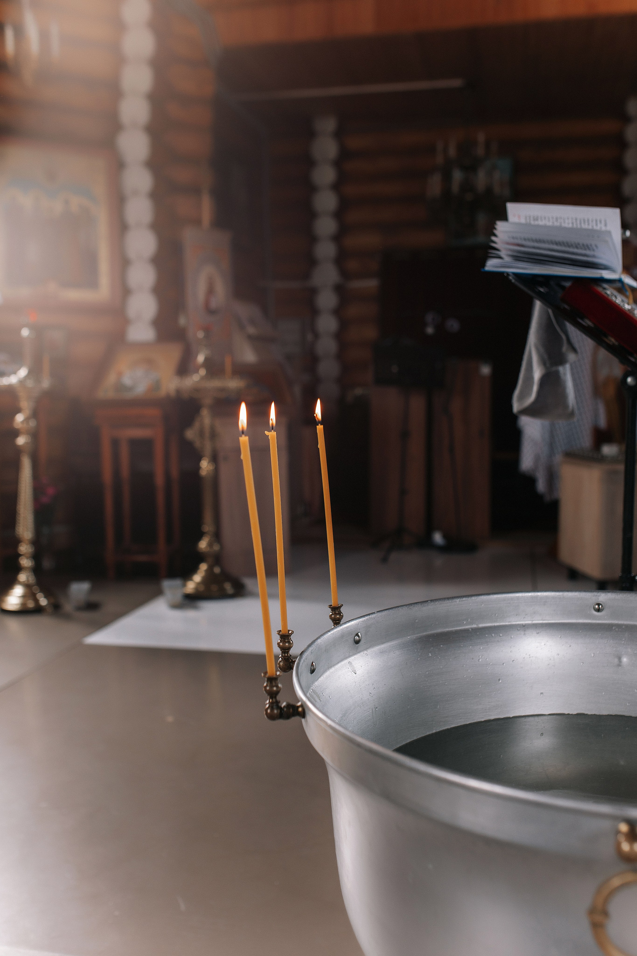 Таинсво в Храме в честь святых Царственных страстотерпцев. Фотограф Пенза/Сердобск