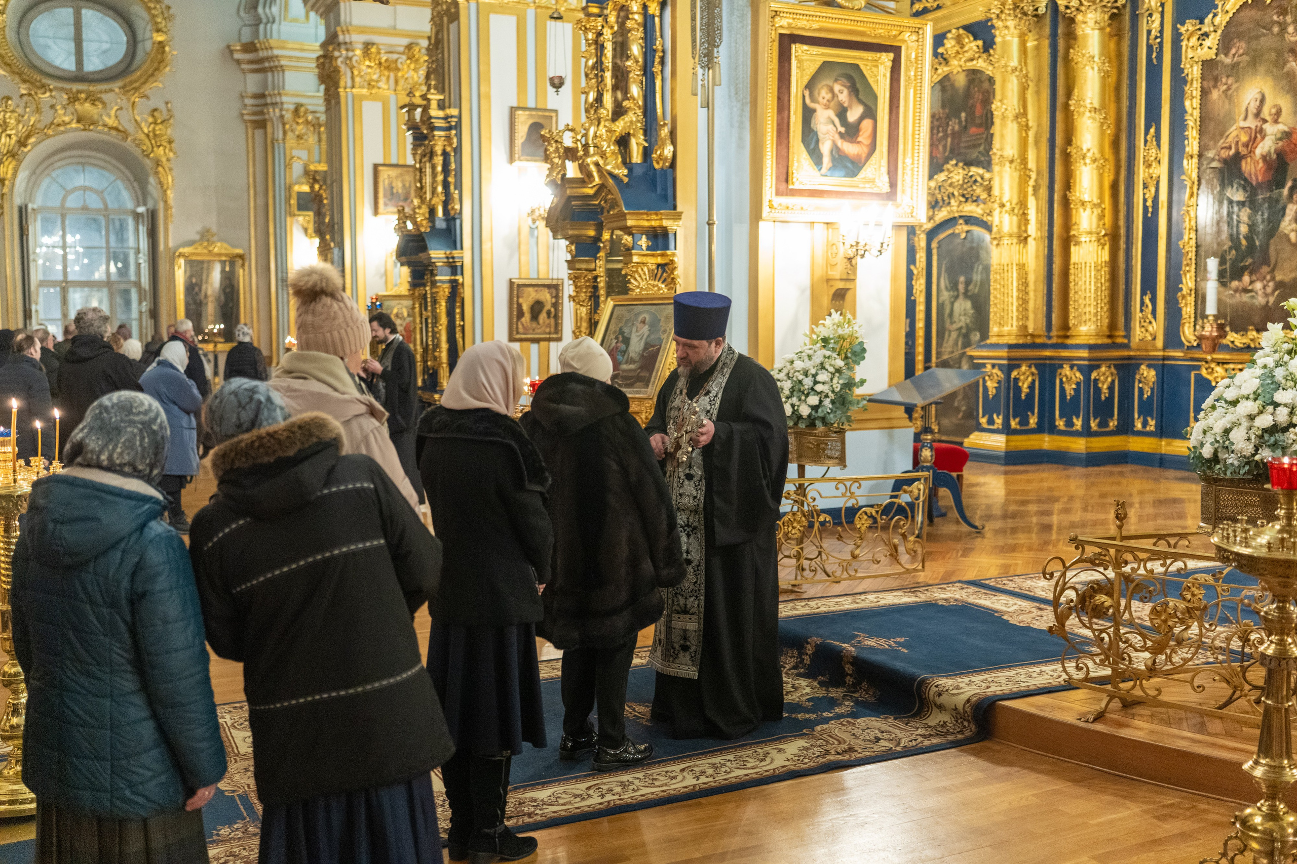 Великая вечерня. Чин прощения. НИКОЛО-БОГОЯВЛЕНСКИЙ МОРСКОЙ СОБОР
