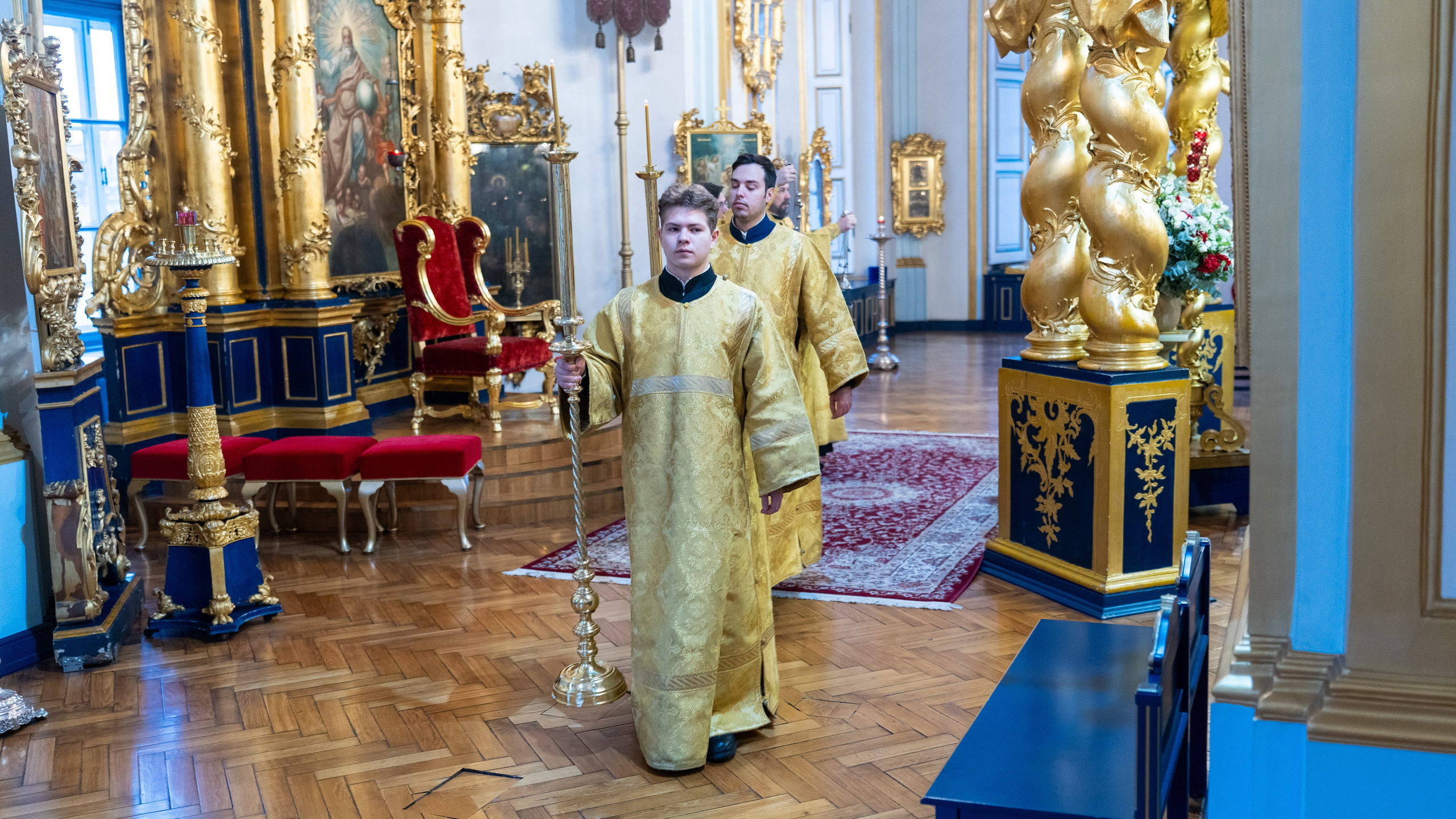 Неделя 24-я по Пятидесятнице. Апп. от 70-ти Ераста, Олимпа, Родиона, Сосипатра, Куарта (Кварта) и Тертия. Мч. Ореста врача. НИКОЛО-БОГОЯВЛЕНСКИЙ МОРСКОЙ СОБОР