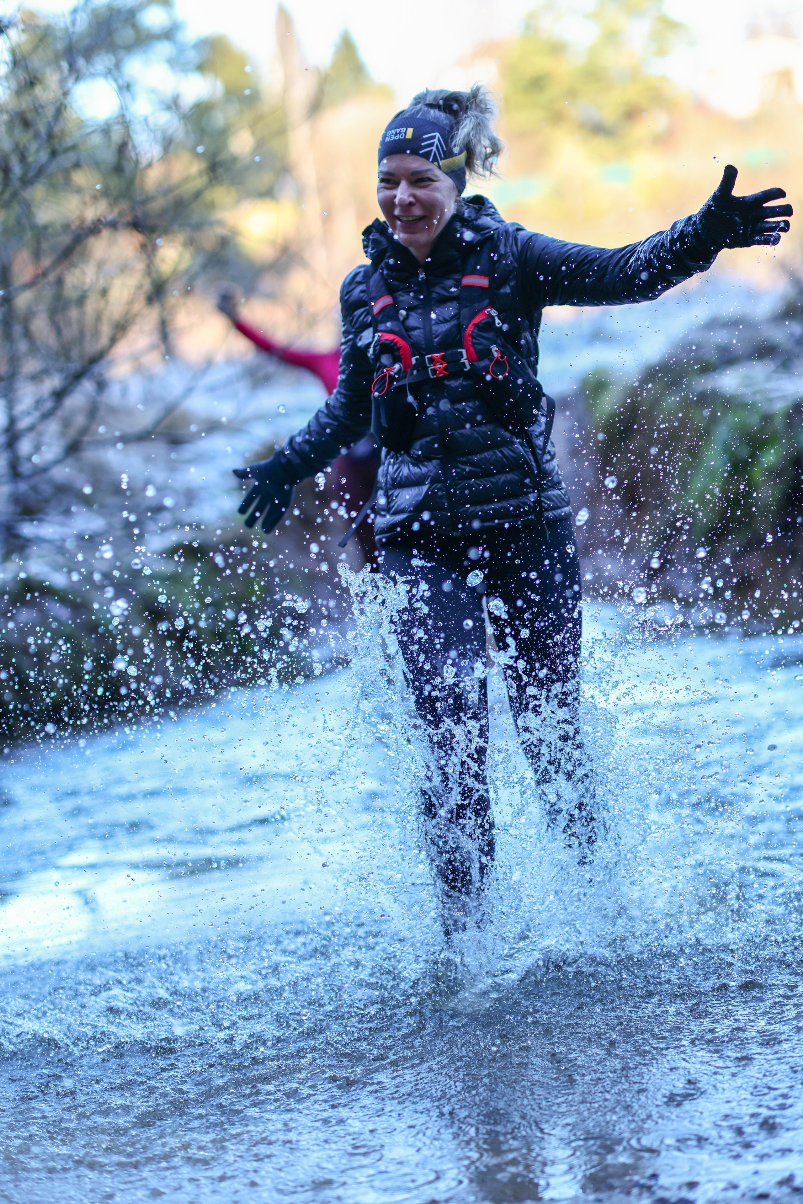 Два лепестка Химкинского марафона у дома, 23.11.25. Фотограф Сергей Ловкий
