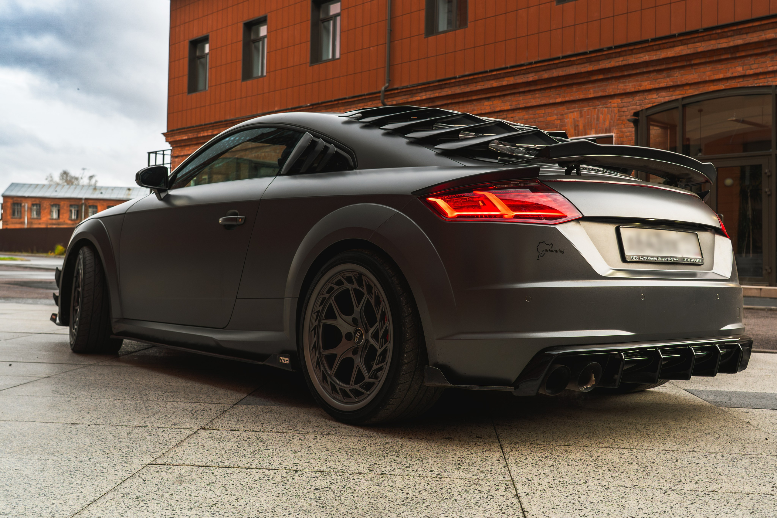 Audi TTs. Автомобильный фотограф в Санкт-Петербурге