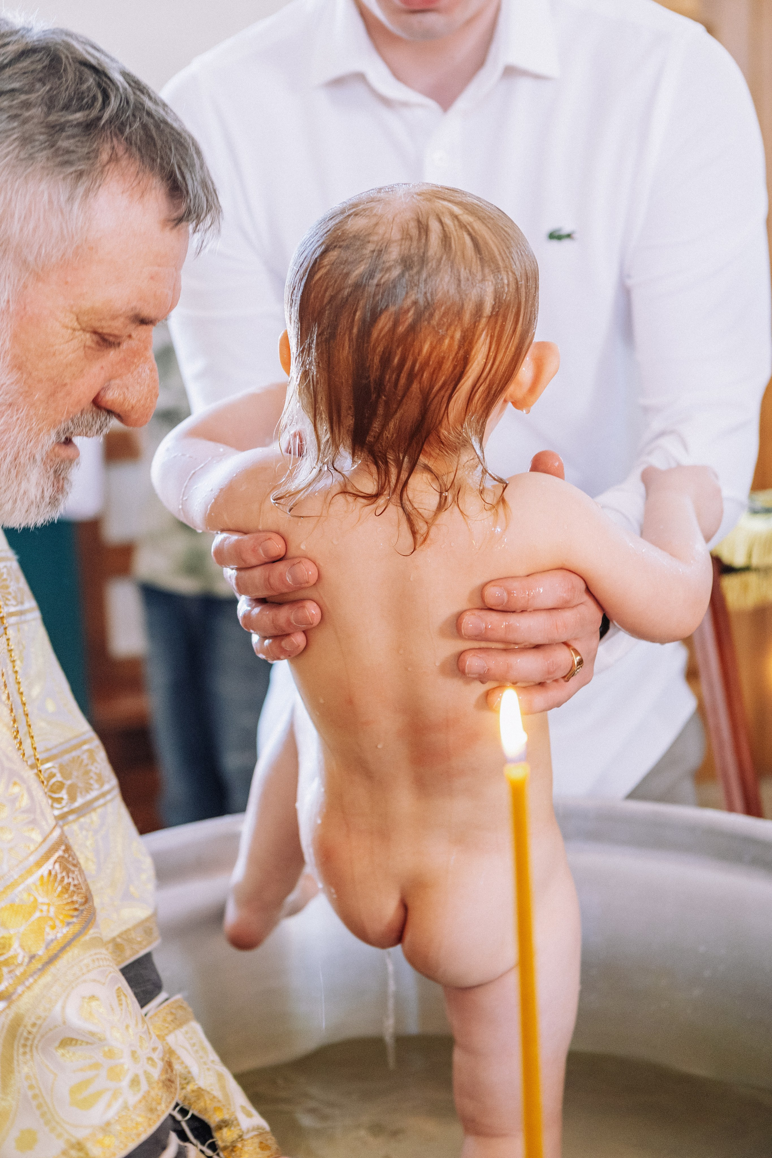 Крещение Артема и Полины. Фотограф в Курске Смирнов Евгений