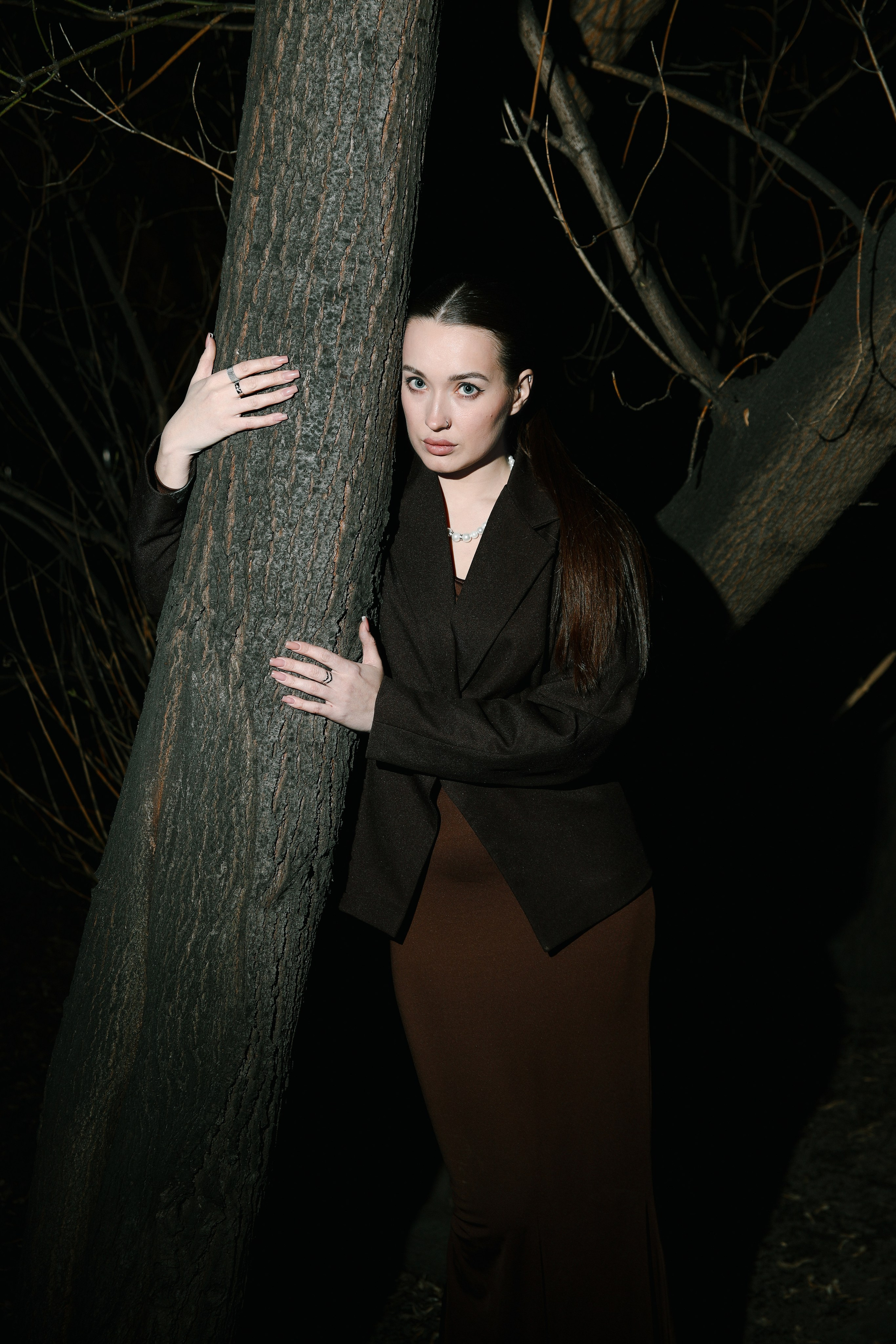 Ночная прогулки. Индивидуальный фотограф Новосибирск Настя