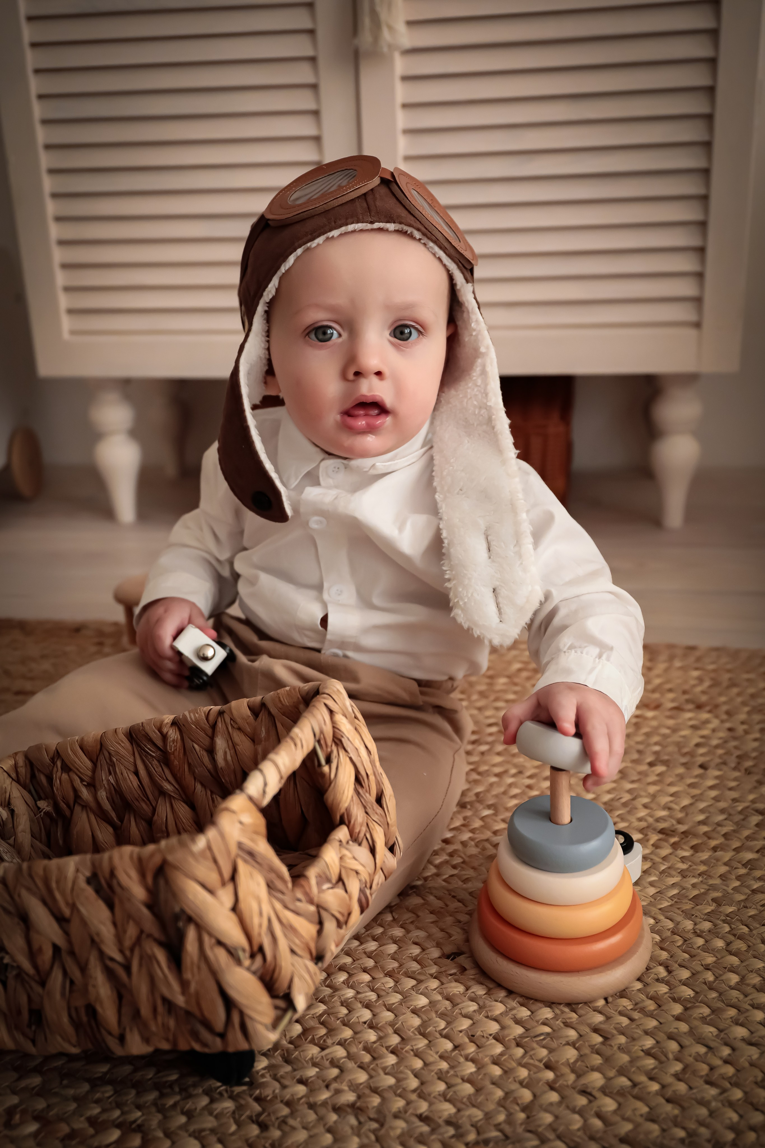 1 годик Артема. Фотограф г. Хабаровск. Семейные и индивидуальные съёмки