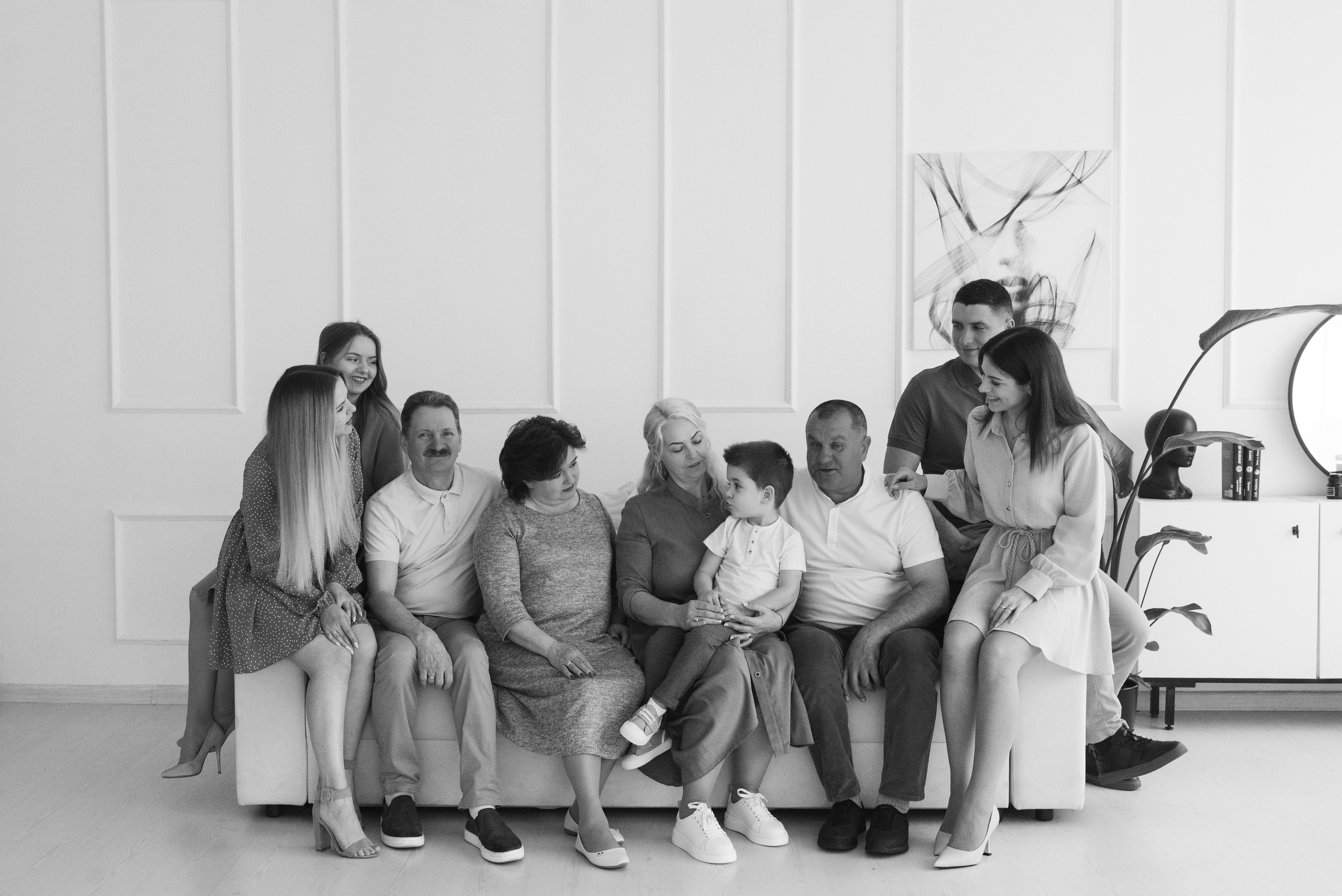 Фотосессия большой семьи. Семейный фотограф в Минске Дарья Дреко