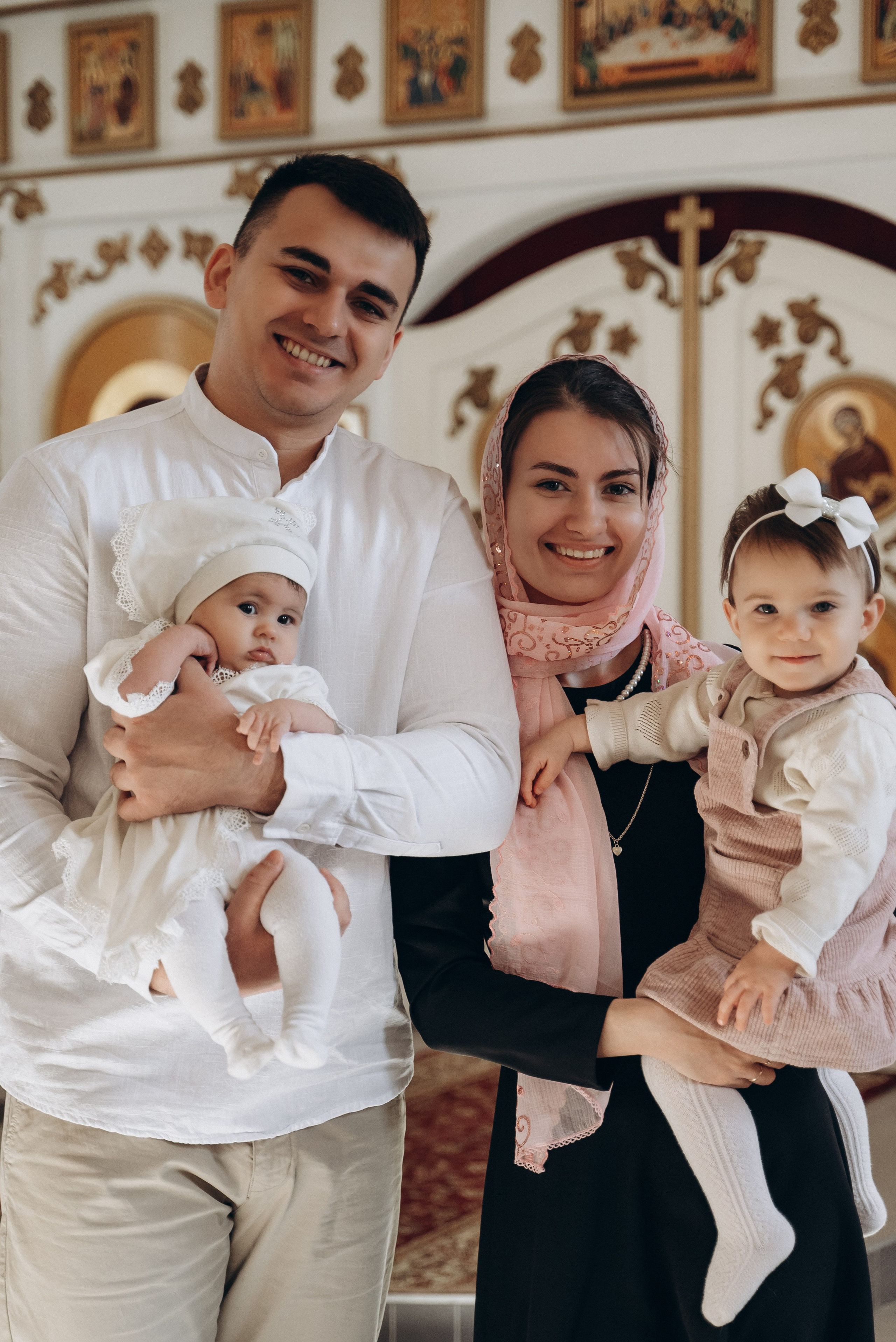 Крещение Радмилы. Семейный фотограф в Минске Дарья Дреко