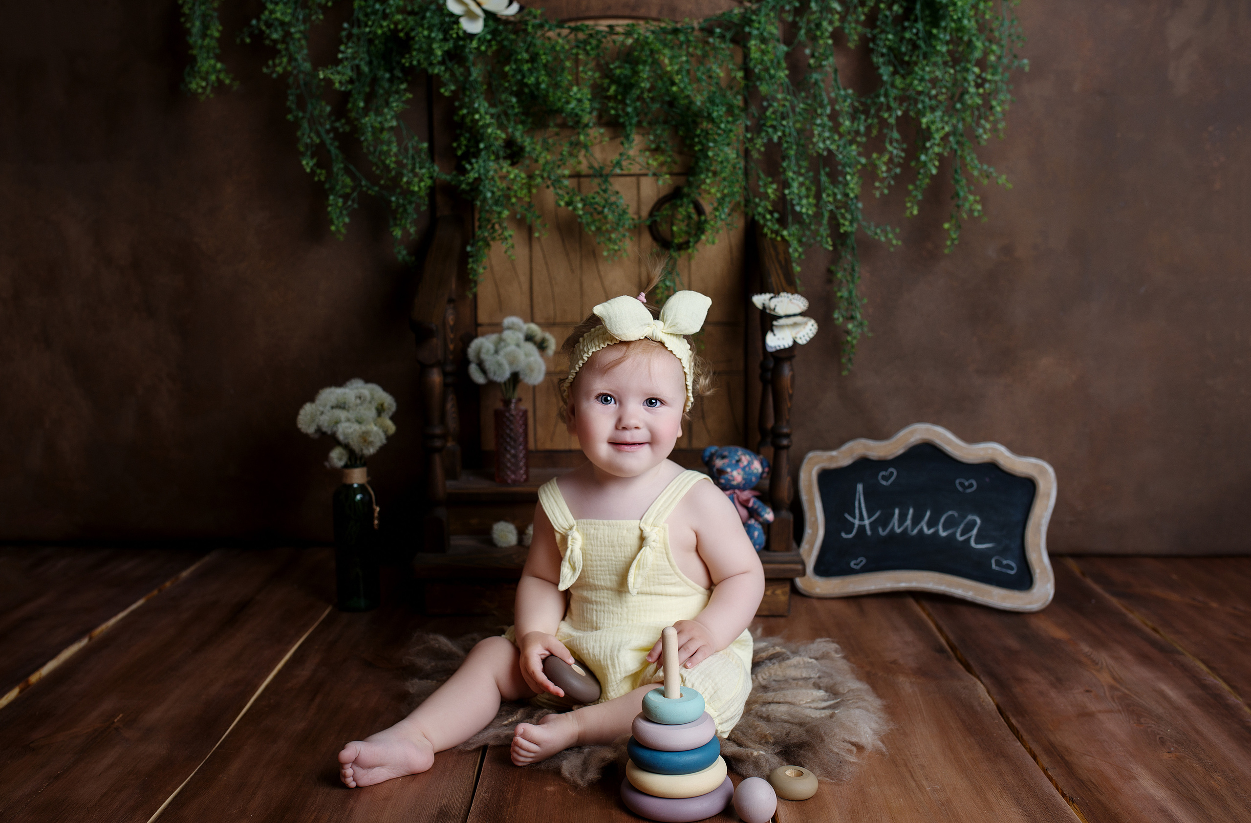 Фотосессия годовалых малышей в Ярославле. Наталья Михайлова Фотограф новорожденных в Ярославле