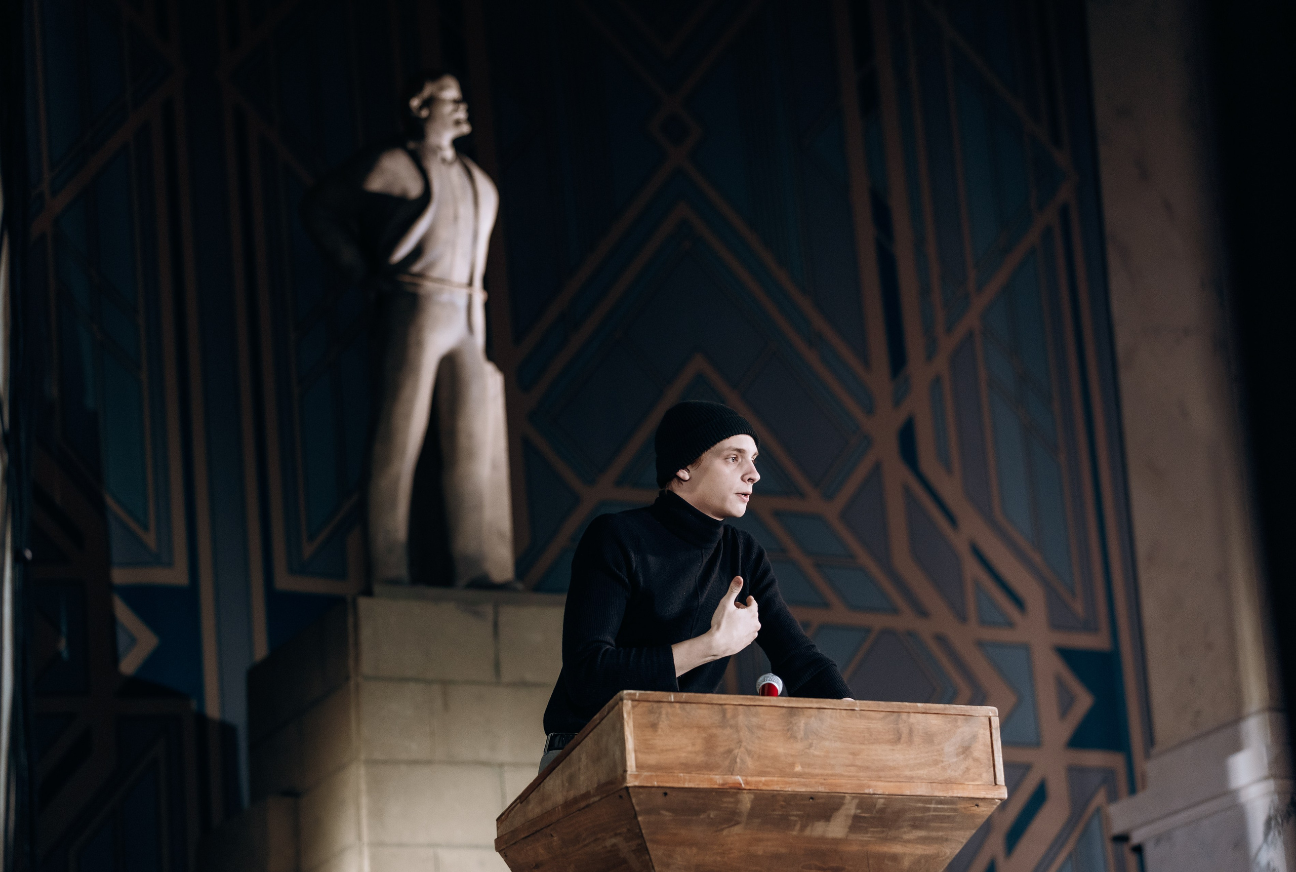 «Ленин из Ревды» в Балтийском доме. Фотограф Виктория Дунаевская в Санкт Петербурге