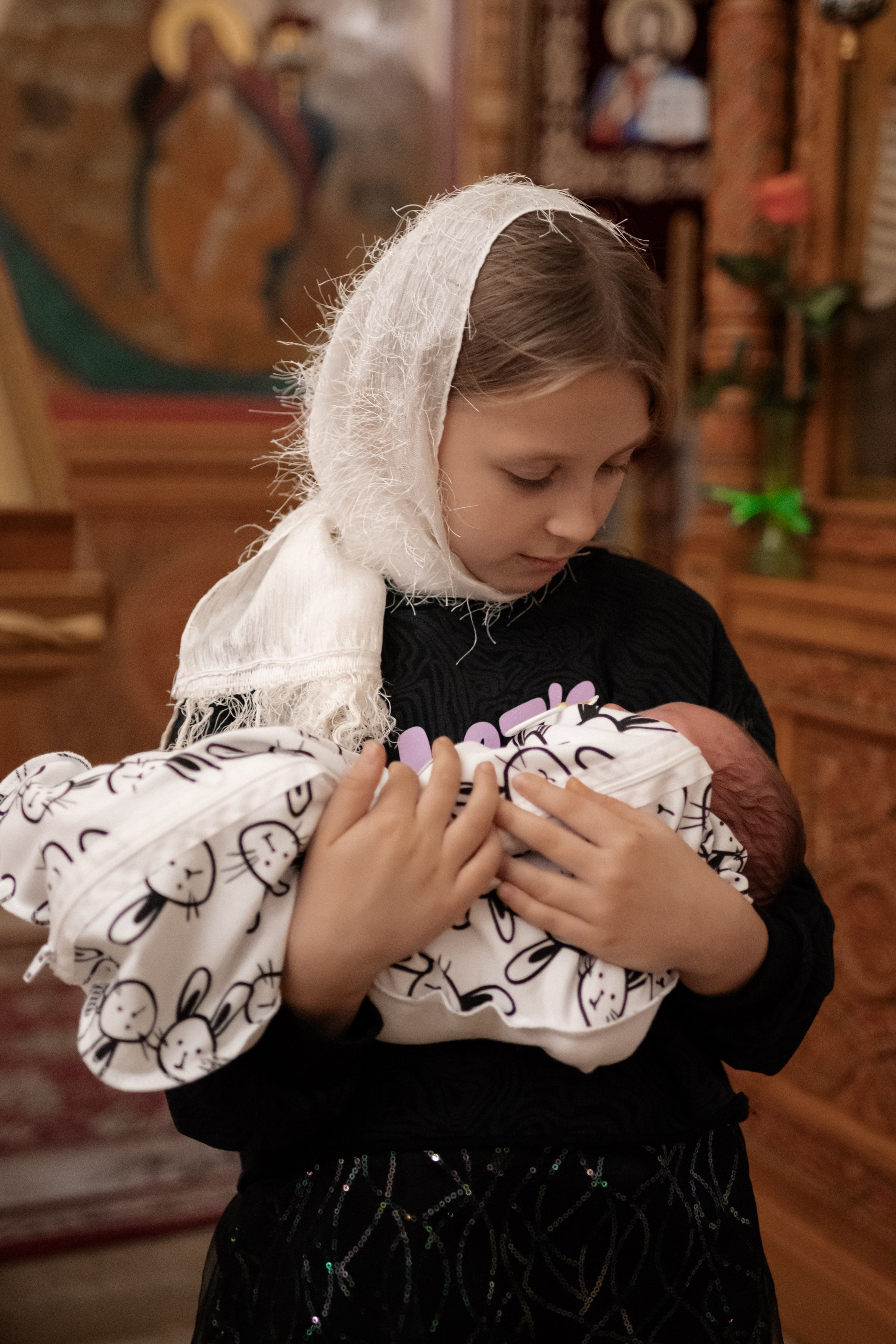 Таинство крещения Степана. Семейный и детский фотограф Смоленск