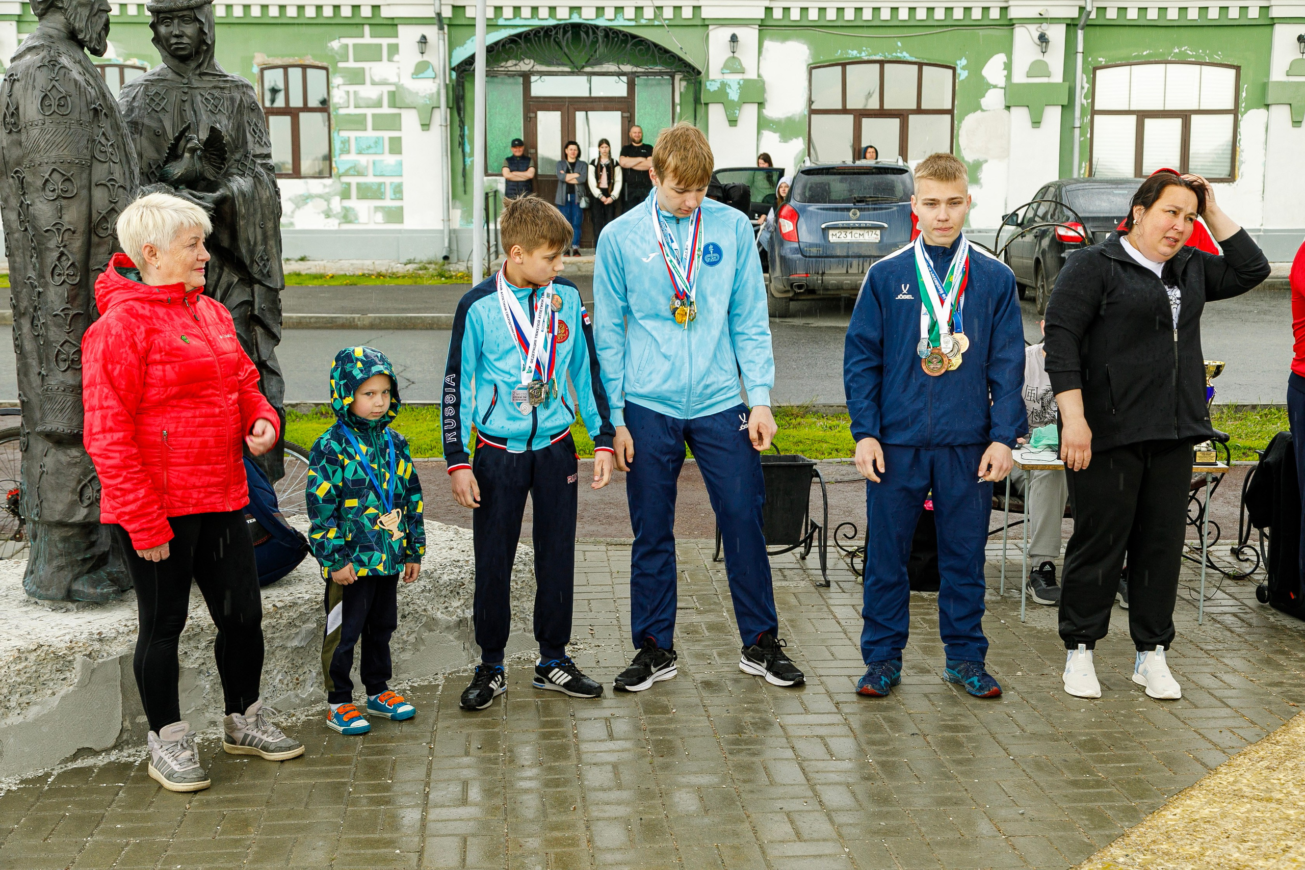 «СпортЛето» и «Зарядка с чемпионом» — семья Сармачевых 😋. Фотограф Андрей Гузеев
