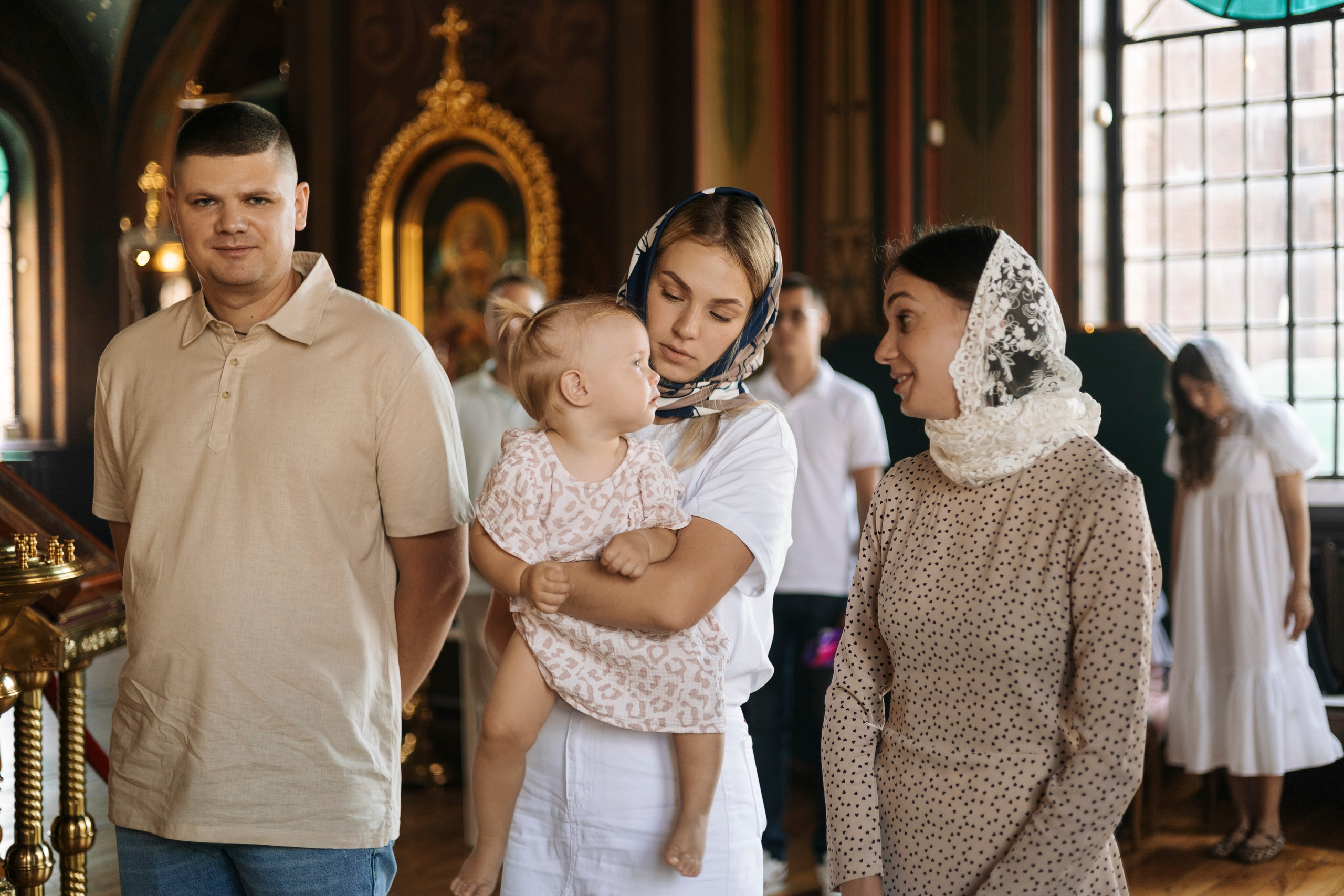 Крещение Варвары. Самый теплый фотограф в Краснодаре Рябоконь Ксения