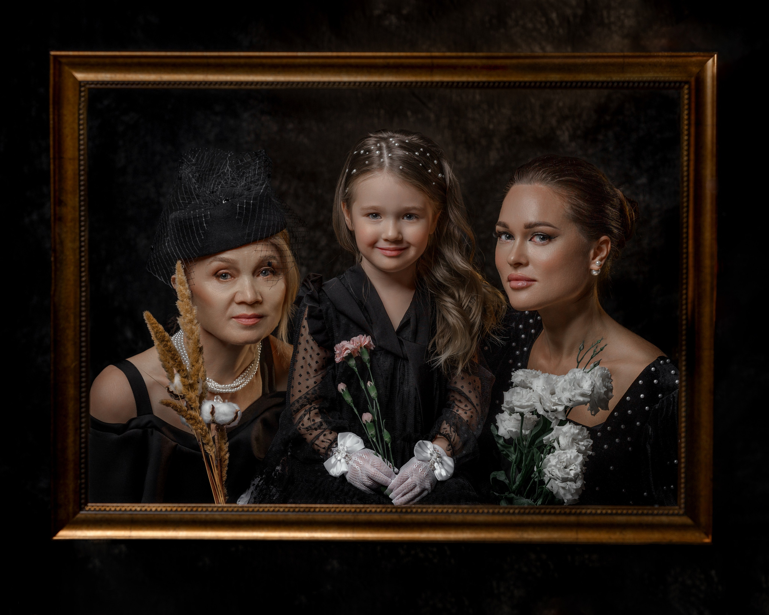 «Три поколения» 2023 год. Фотохудожник в Тольятти и Самаре Валентина Суворова