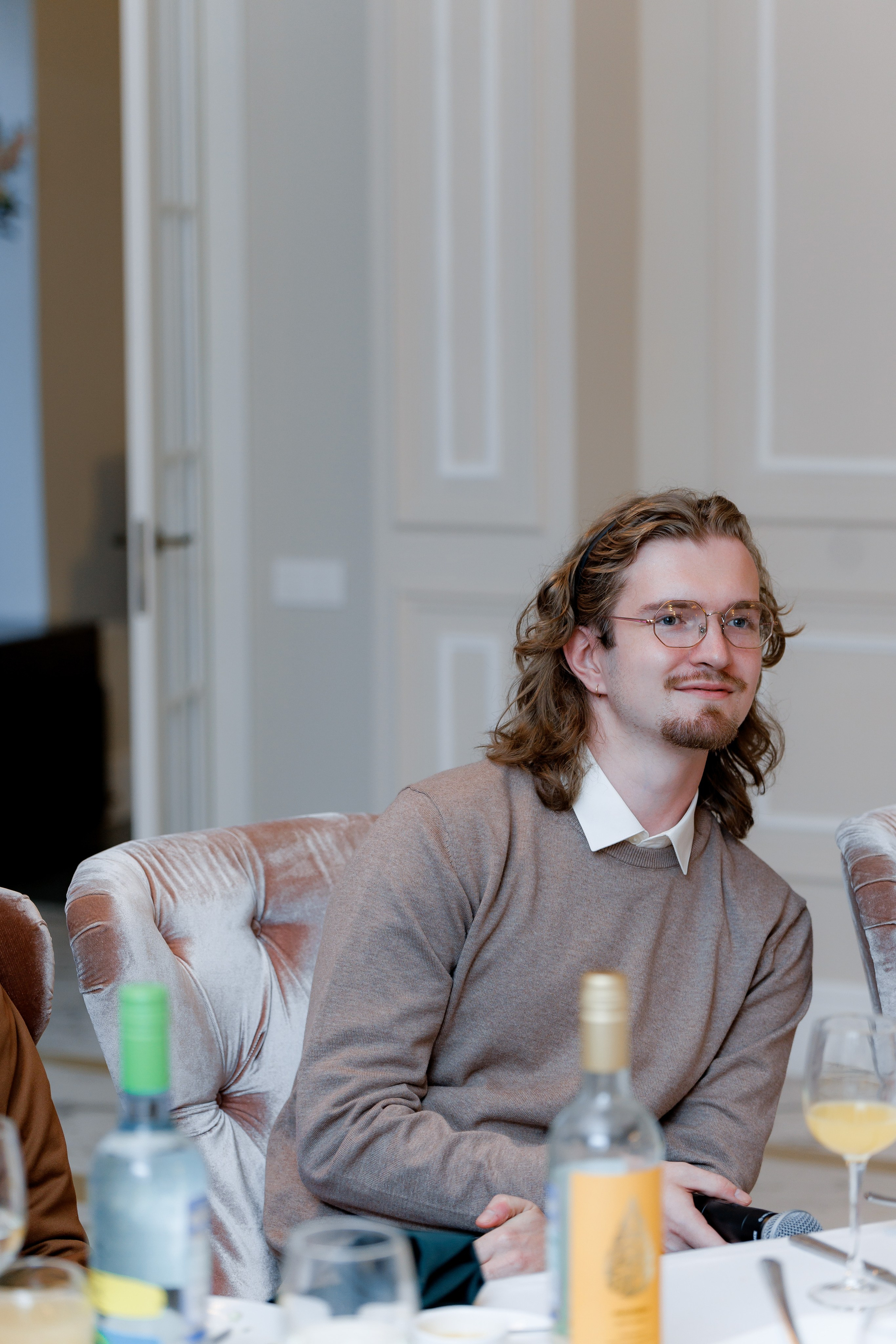 Свадебный банкет Полины и Ильи: волшебство в «Музыке и Времени». Свадебный фотограф Михаил Александров