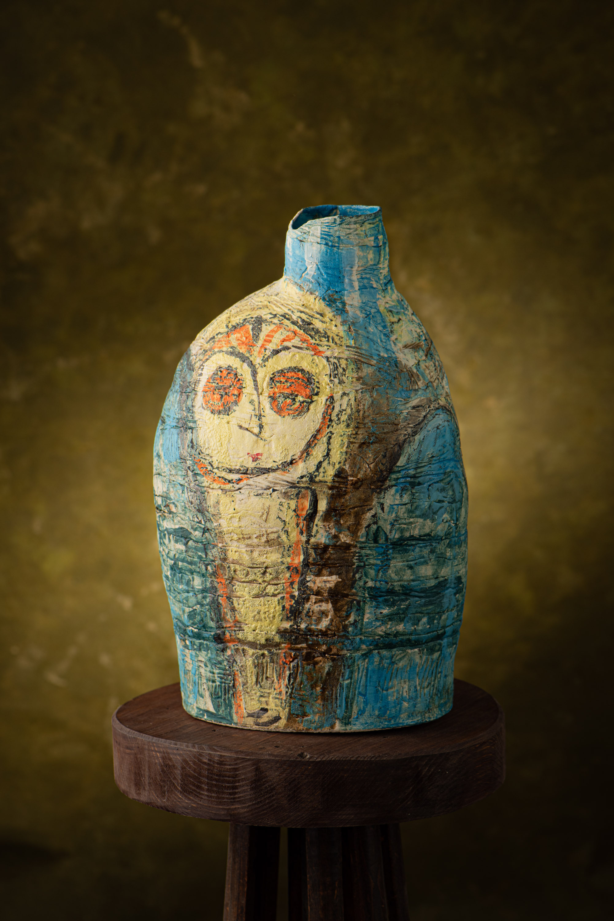 Ваза «Снусмумрик». Керамика с историей. Елена Рогалёва