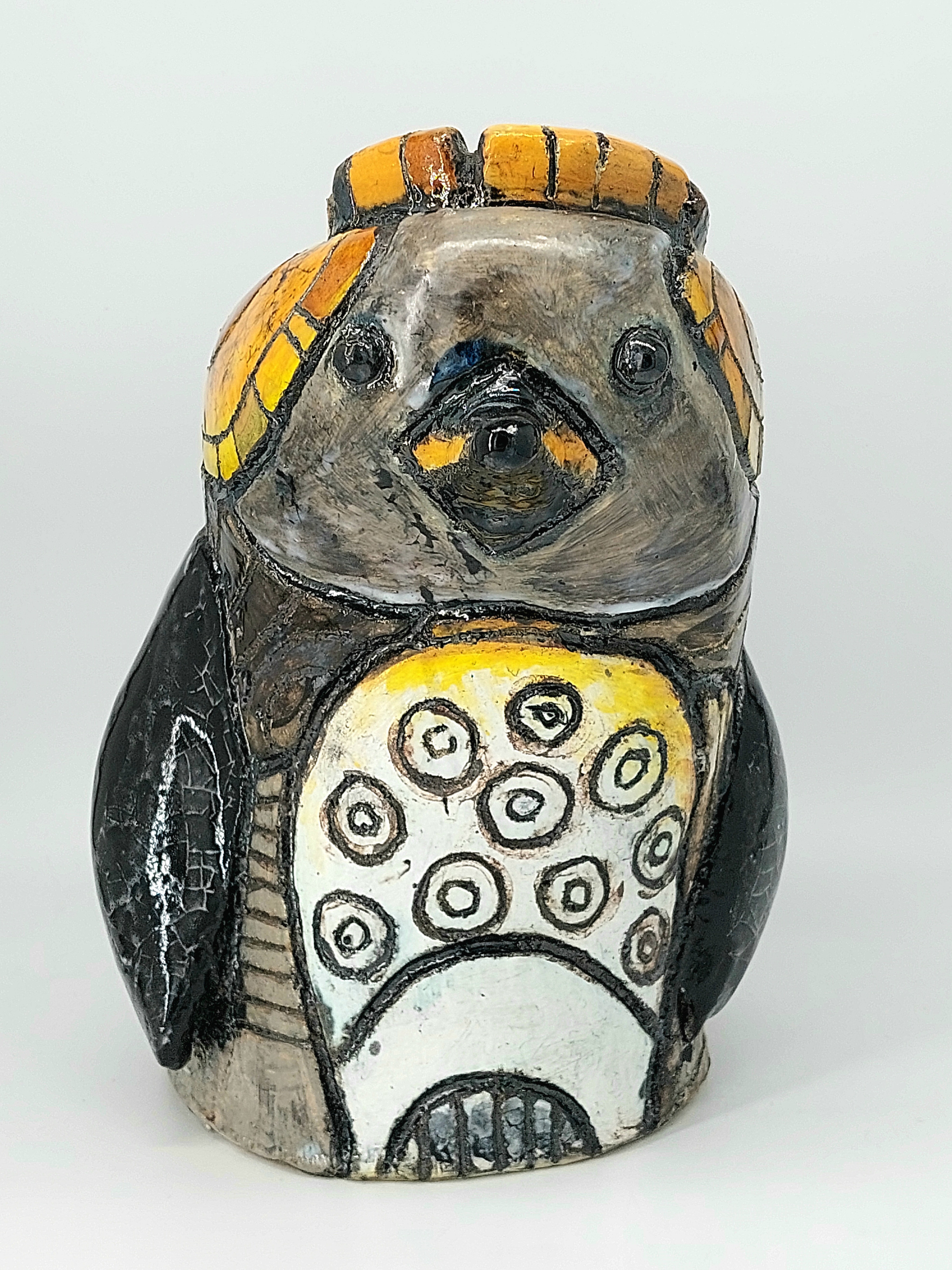 Королевский пингвин. Керамика с историей. Елена Рогалёва