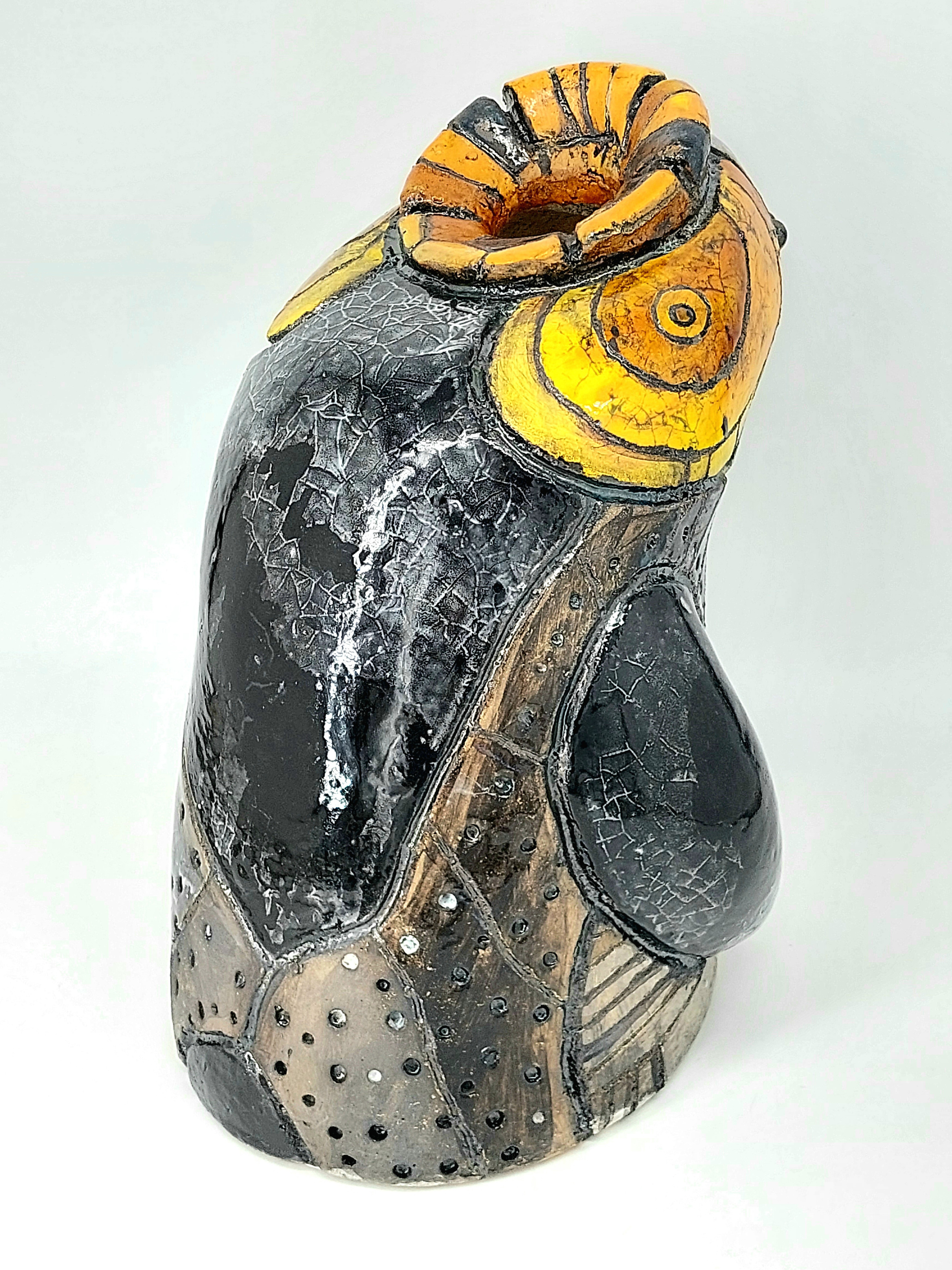 Королевский пингвин. Керамика с историей. Елена Рогалёва