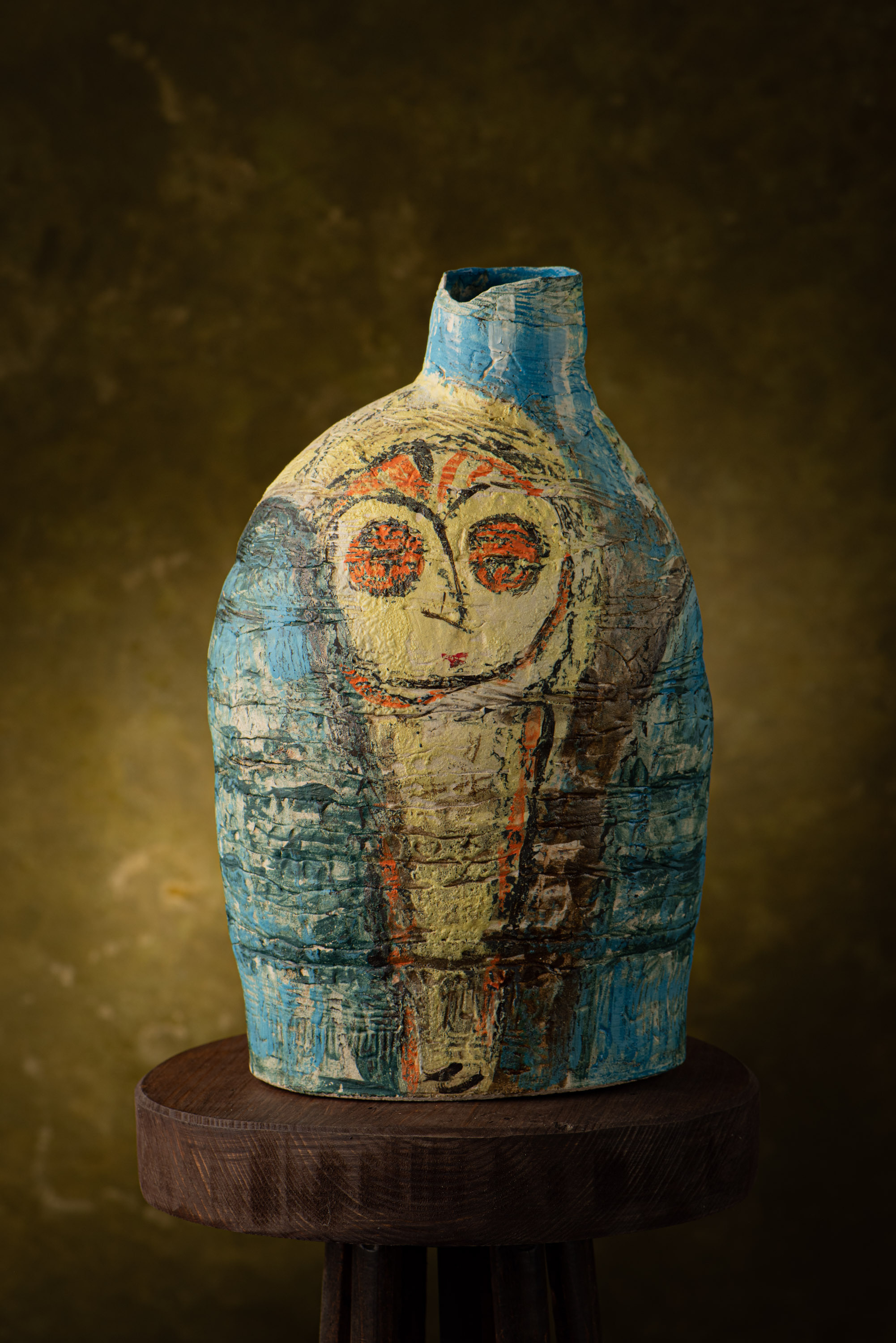 Ваза «Снусмумрик». Керамика с историей. Елена Рогалёва