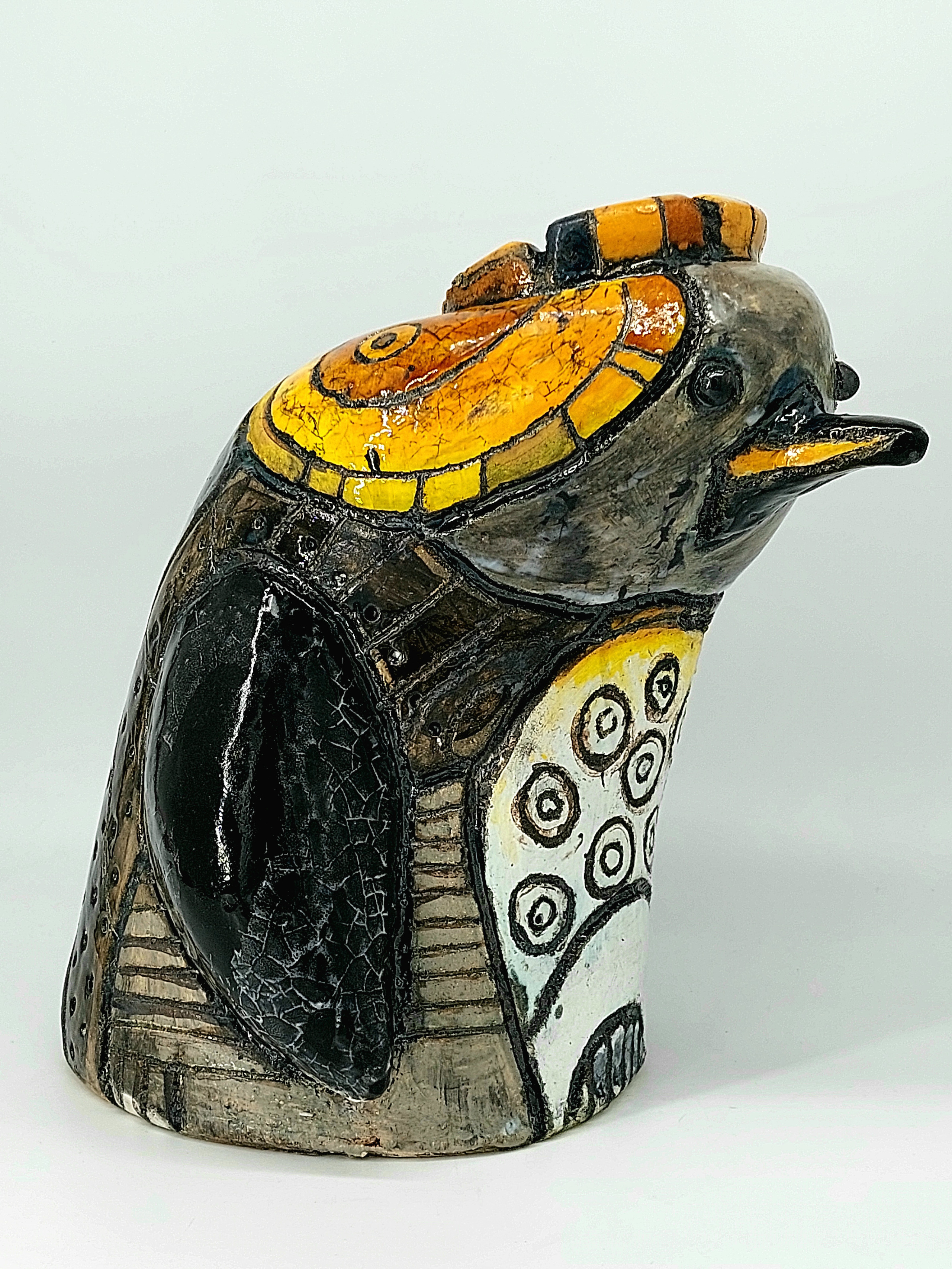 Королевский пингвин. Керамика с историей. Елена Рогалёва