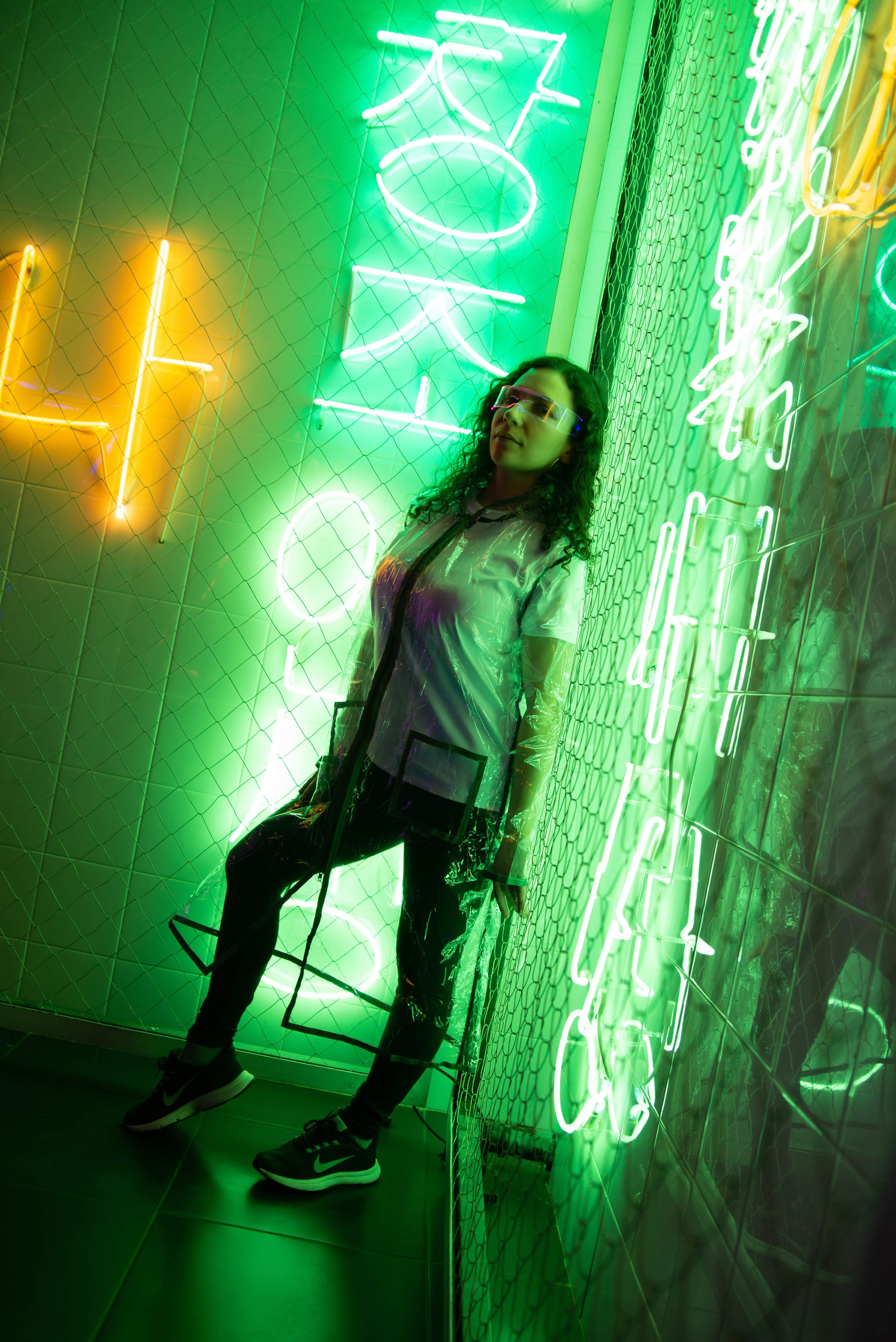 Анна в стиле киберпанк. Фотограф и дизайнер в Москве Екатерина Лобачева