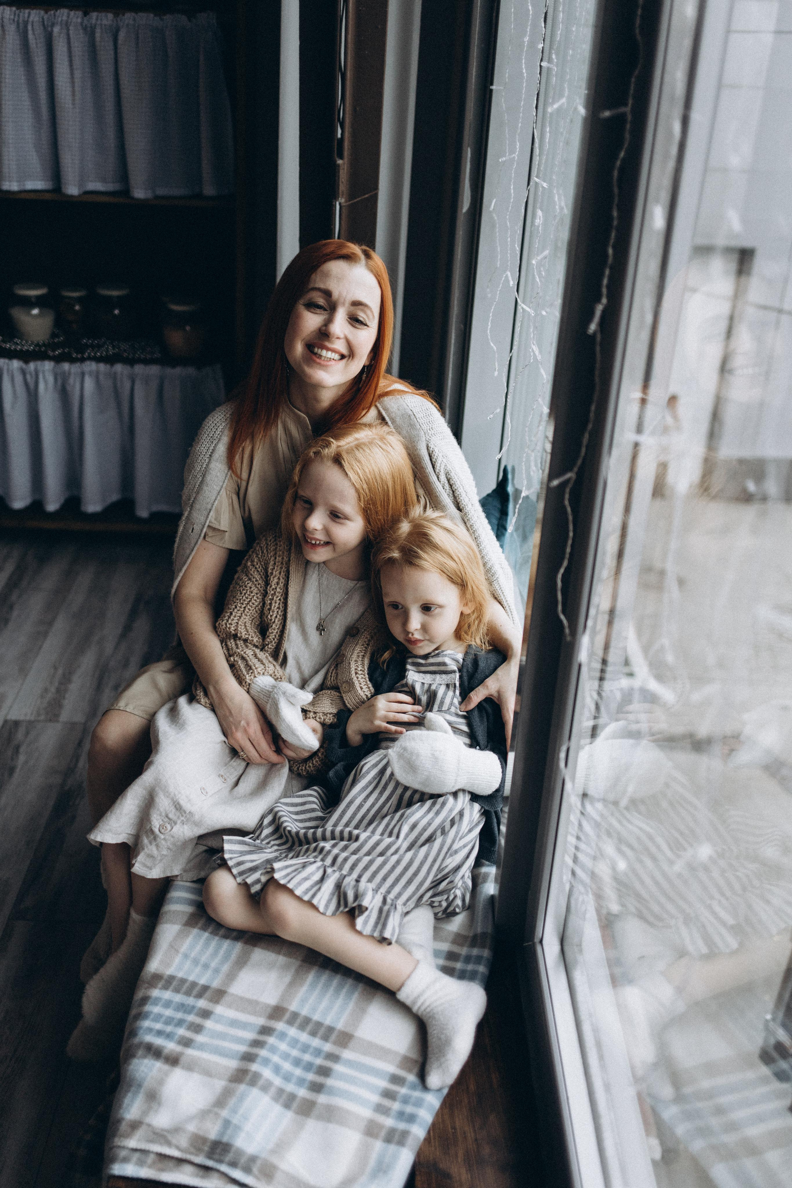 Наталья, Ариша и Милана. Портретный и семейный фотограф в Саратове Елена Шустова