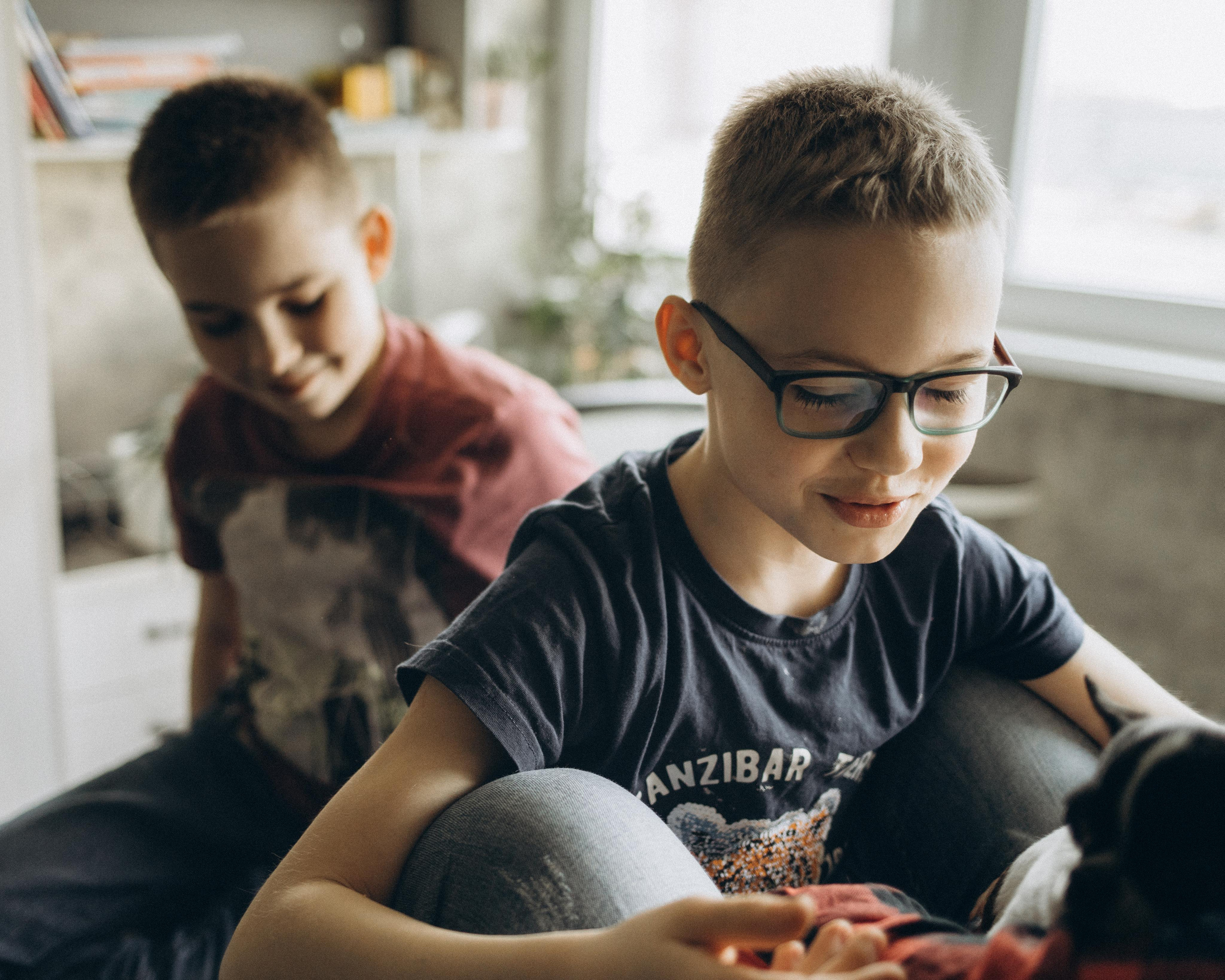 Ирина, Захар и Егор. Домашняя съемка. Портретный и семейный фотограф в Саратове Елена Шустова