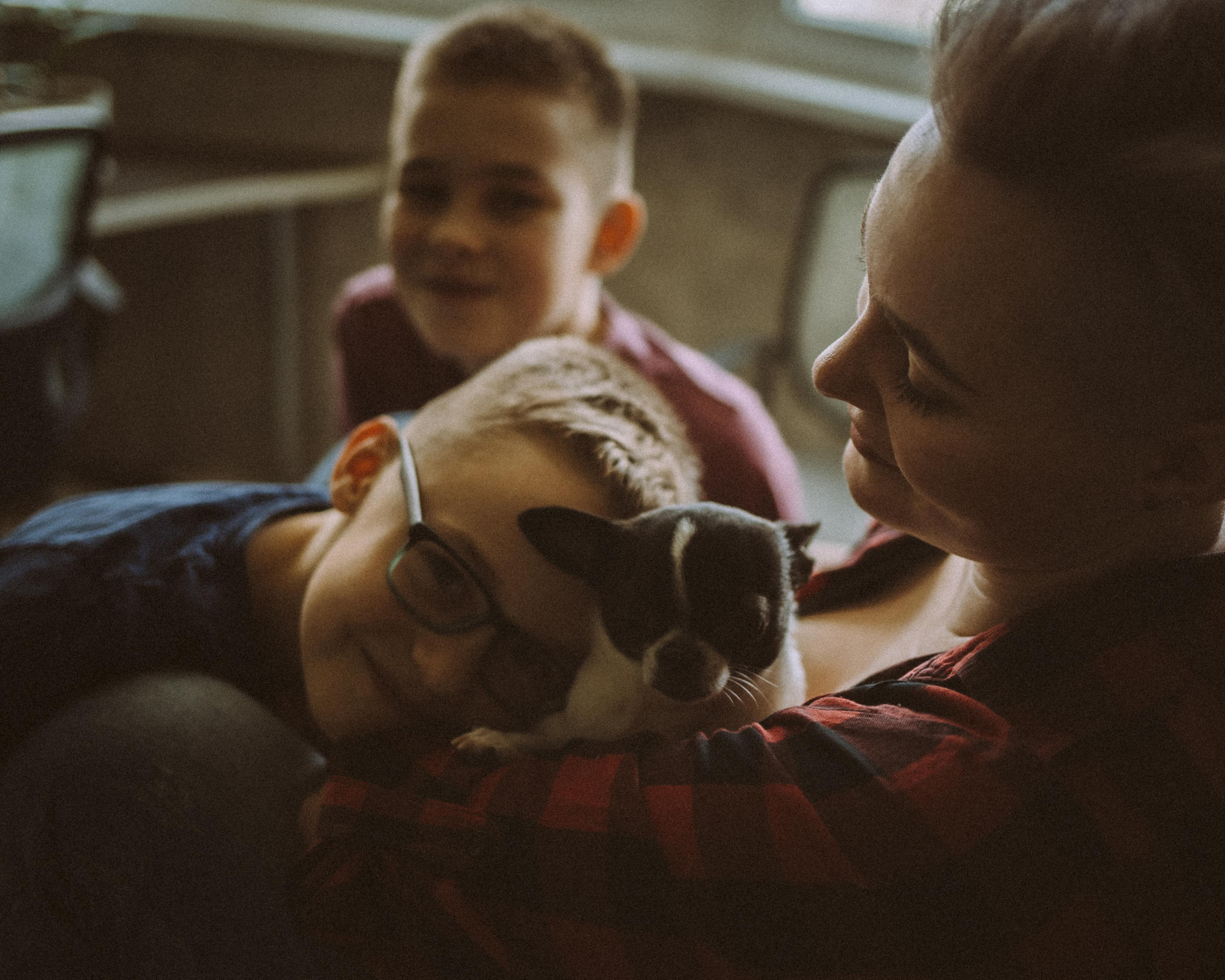 Ирина, Захар и Егор. Домашняя съемка. Портретный и семейный фотограф в Саратове Елена Шустова