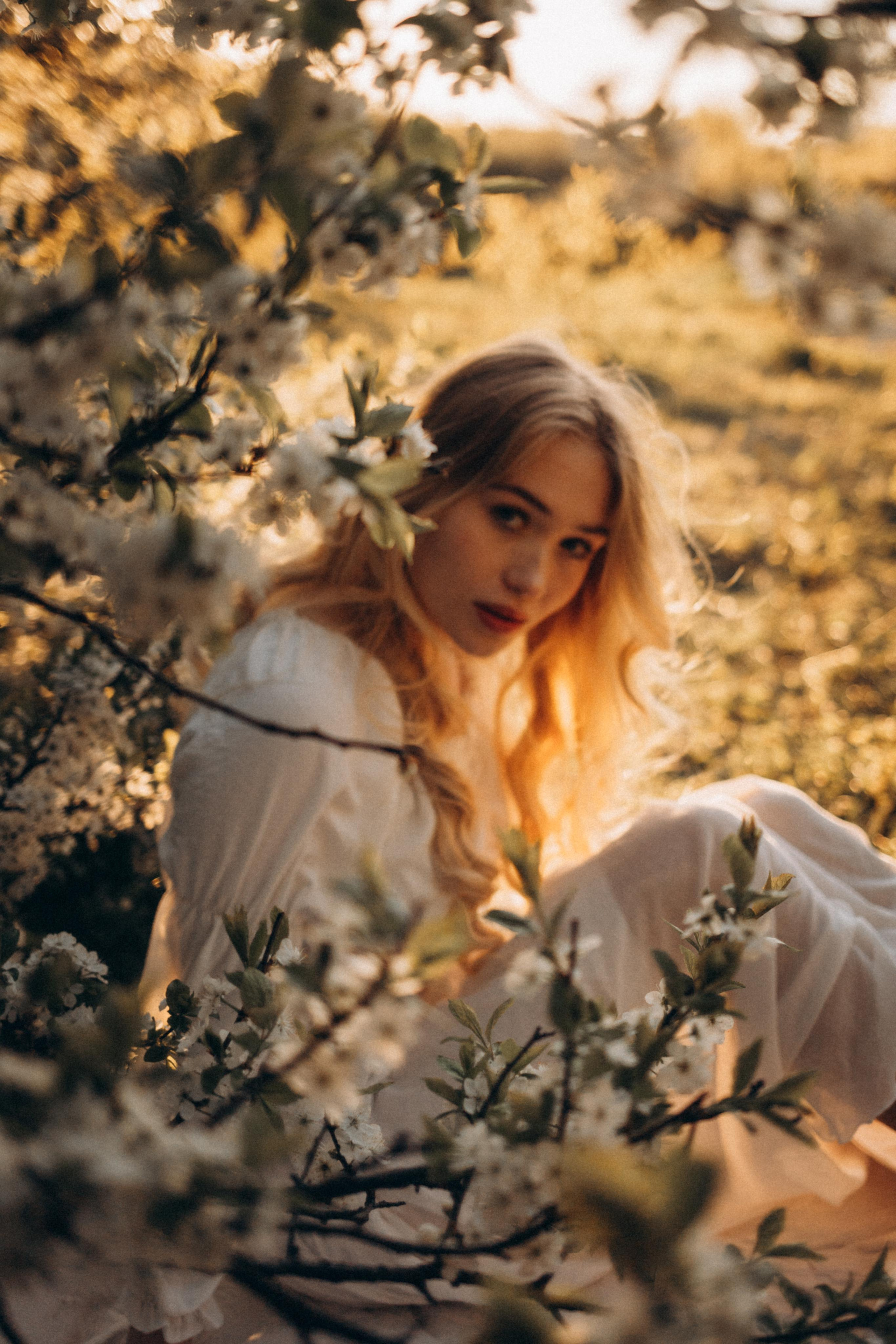 Съемка в цветении для Татьяны. Портретный и семейный фотограф в Саратове Елена Шустова