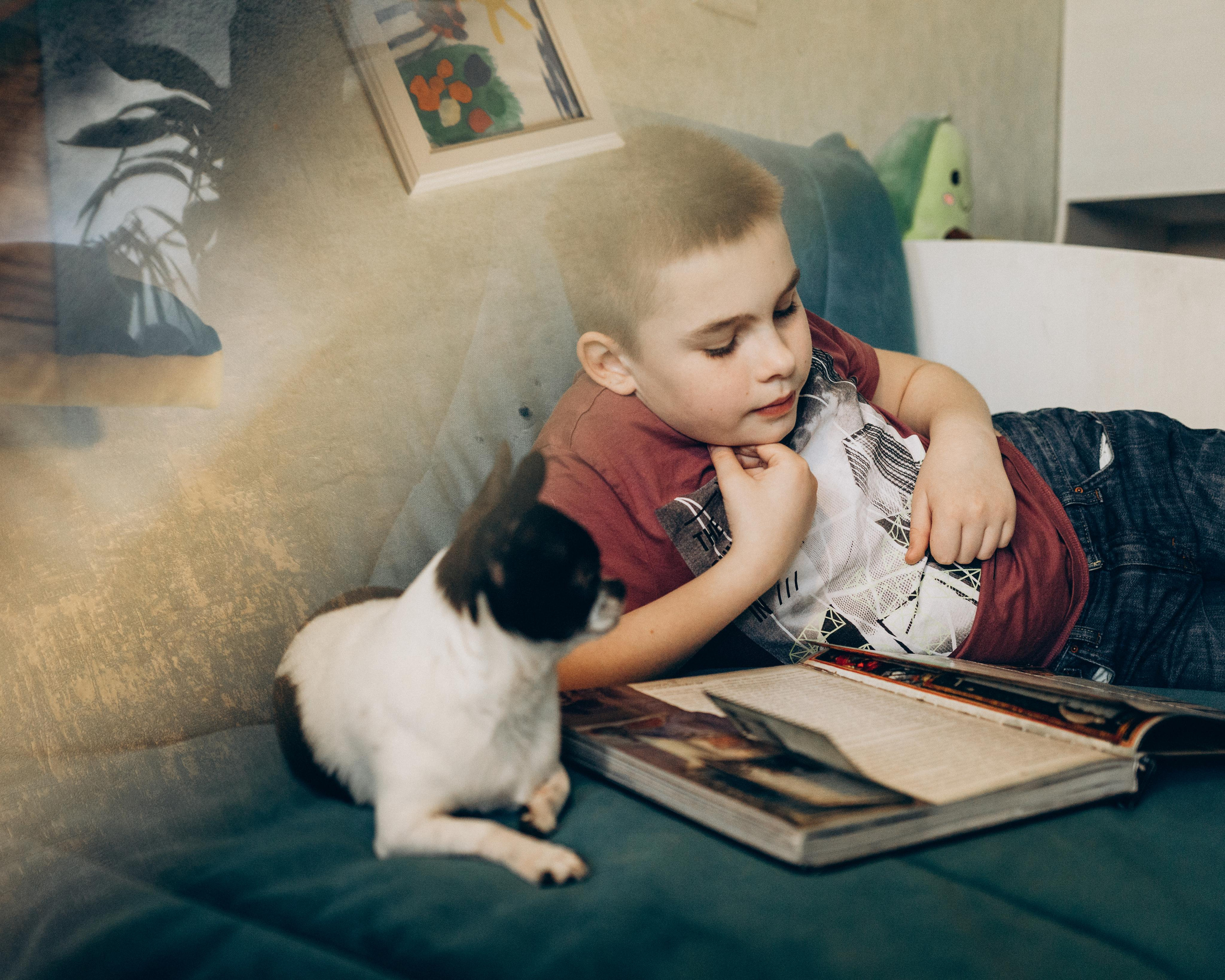 Ирина, Захар и Егор. Домашняя съемка. Портретный и семейный фотограф в Саратове Елена Шустова