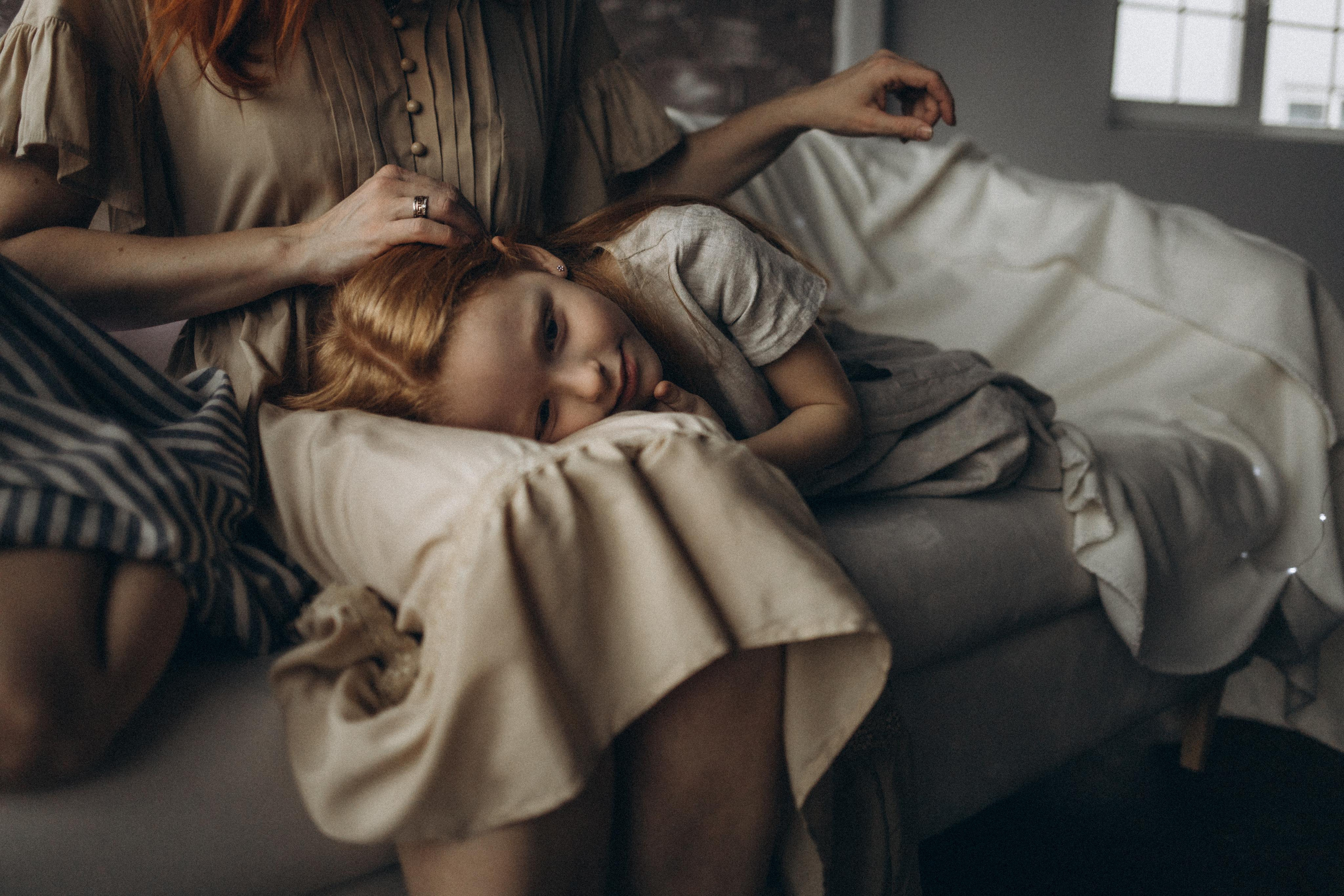 Наталья, Ариша и Милана. Портретный и семейный фотограф в Саратове Елена Шустова