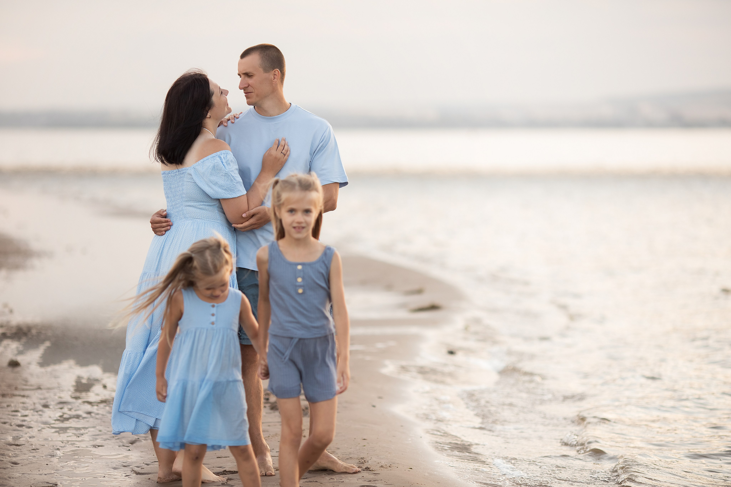 Босиком в закат. Семейный и детский фотограф в Саратове Полина Коткина