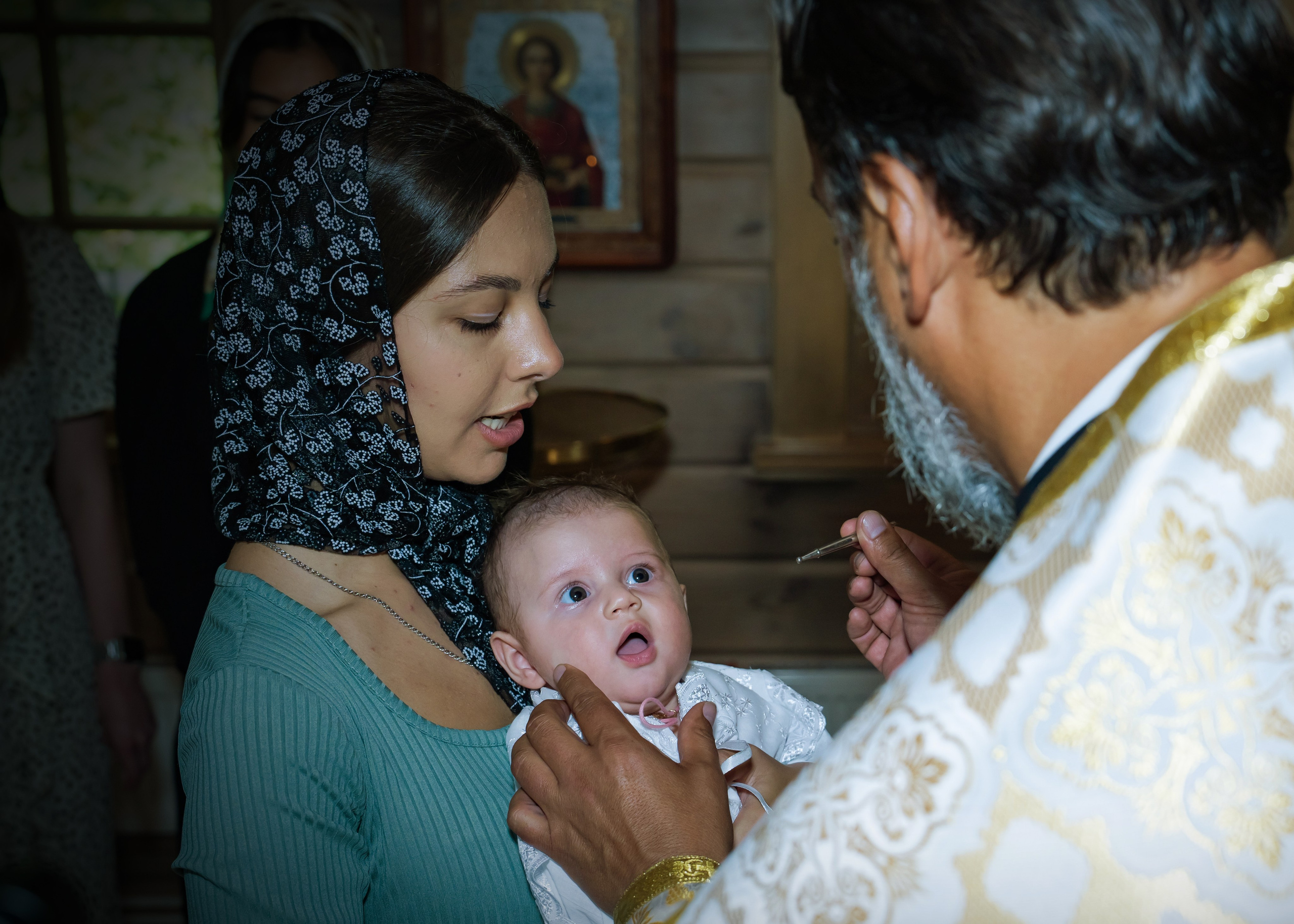Таинство Крещения Марии. Крамер Юлиана детский и семейный фотограф