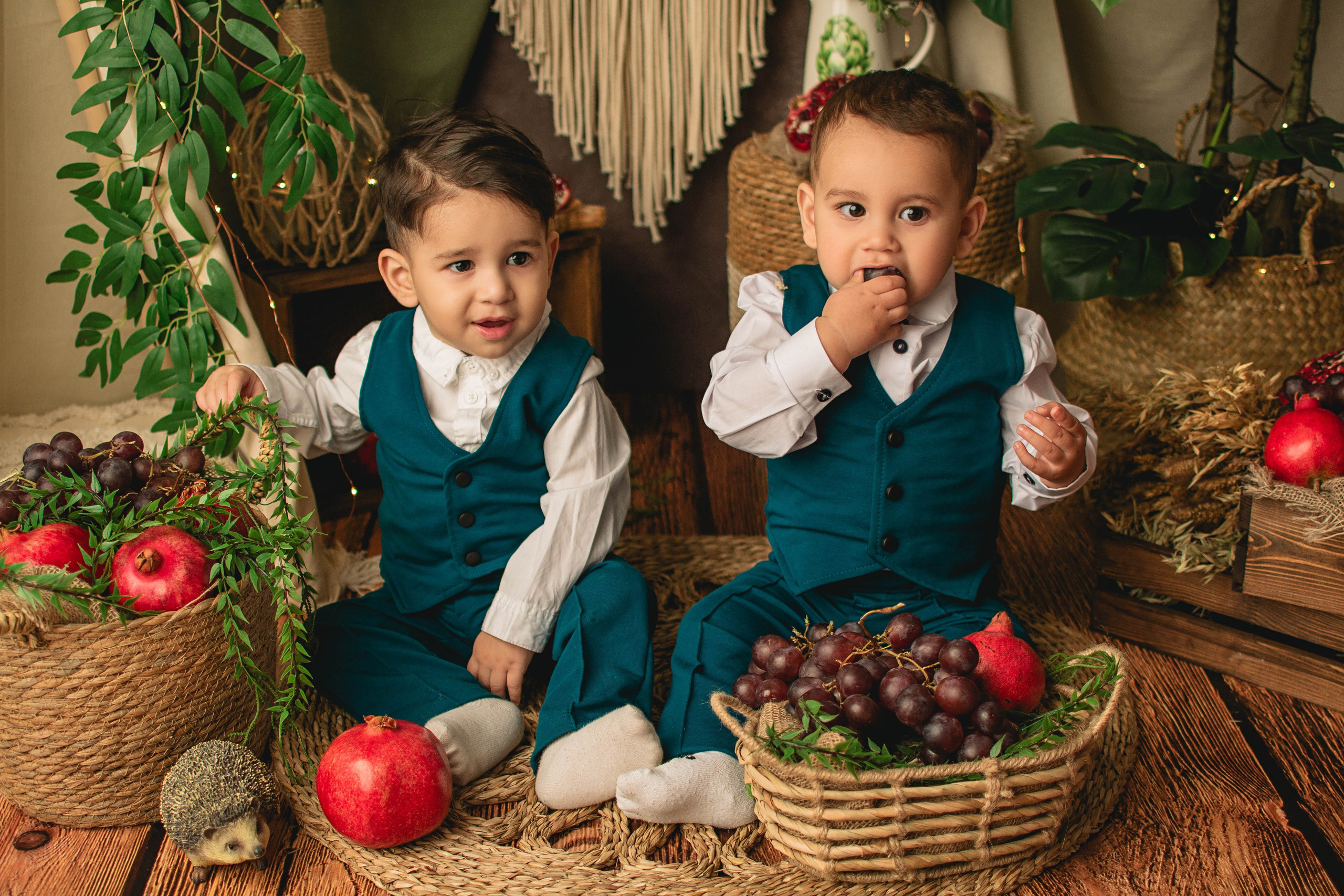 ГРАНАТОВЫЙ 2024. Фотограф новорождённых в Санкт-Петербурге Наталья Булгакова