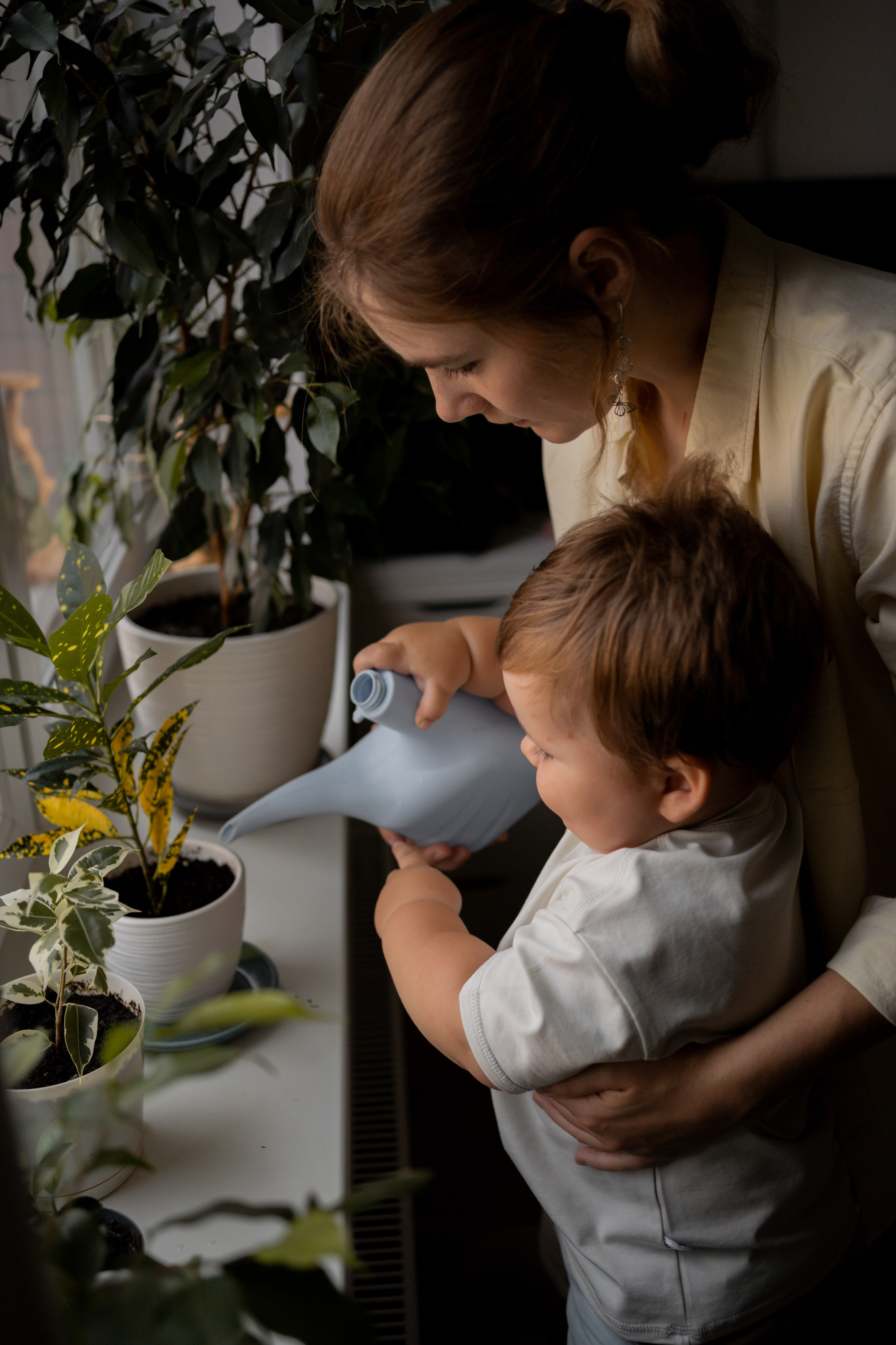 Алина и Дима. Фотограф грудного вскармливания в Москве Екатерина
