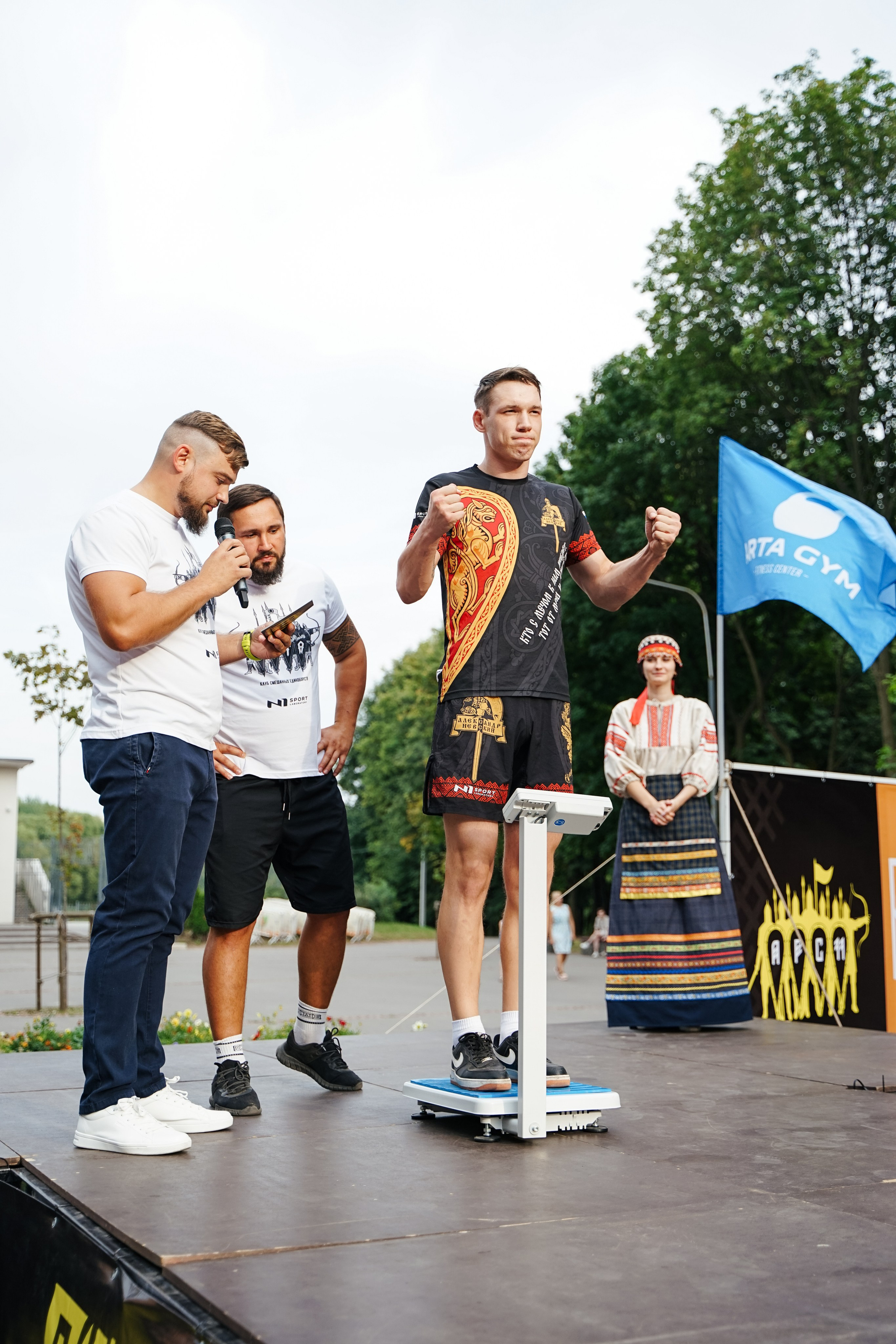 Вечер боев в ЦПКиО. Фотограф Надежда Погребняк | Рязань | Москва