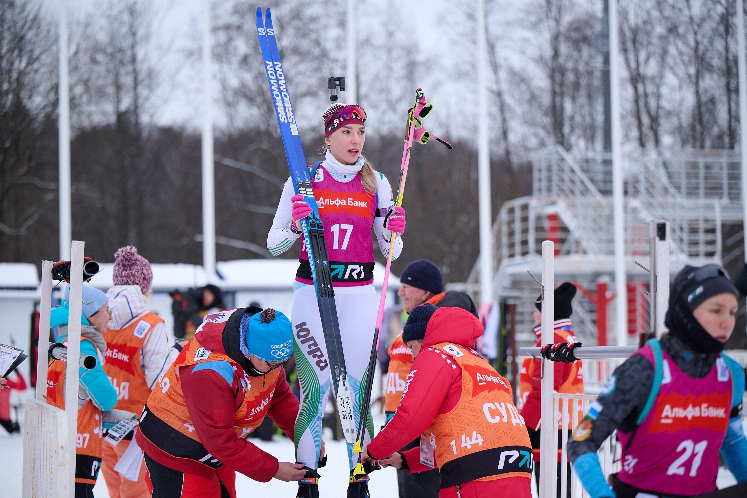 Биатлон. Чемпионат России — 2024/2025, 3-й этап, Ижевск. Ижевская винтовка. Спортивный репортажный фотограф в Ижевске Сергей Мерзляков
