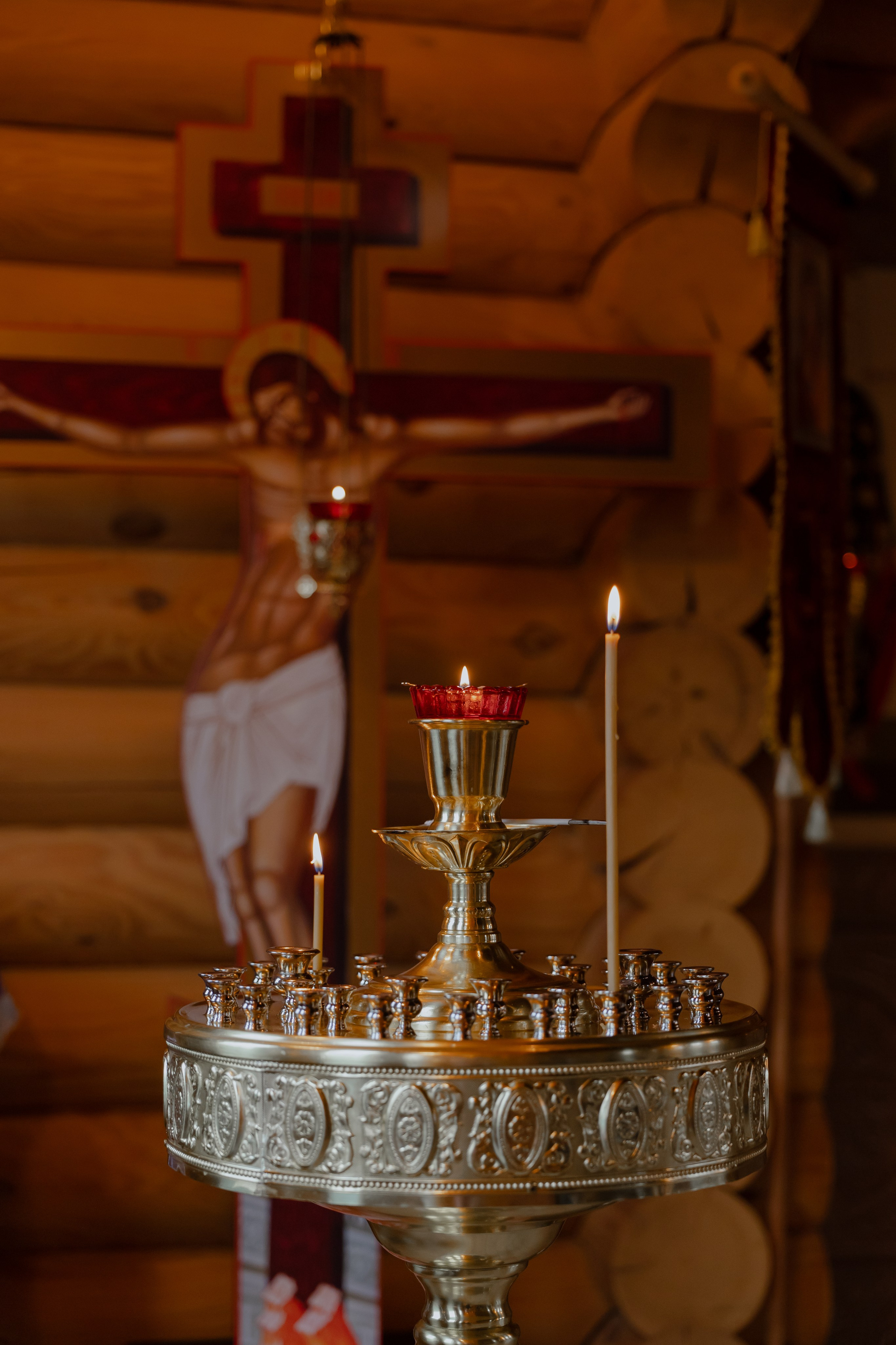 Крещение в храме Георгия Победоносца. Фотограф в Новосибирске Екатерина Васильева