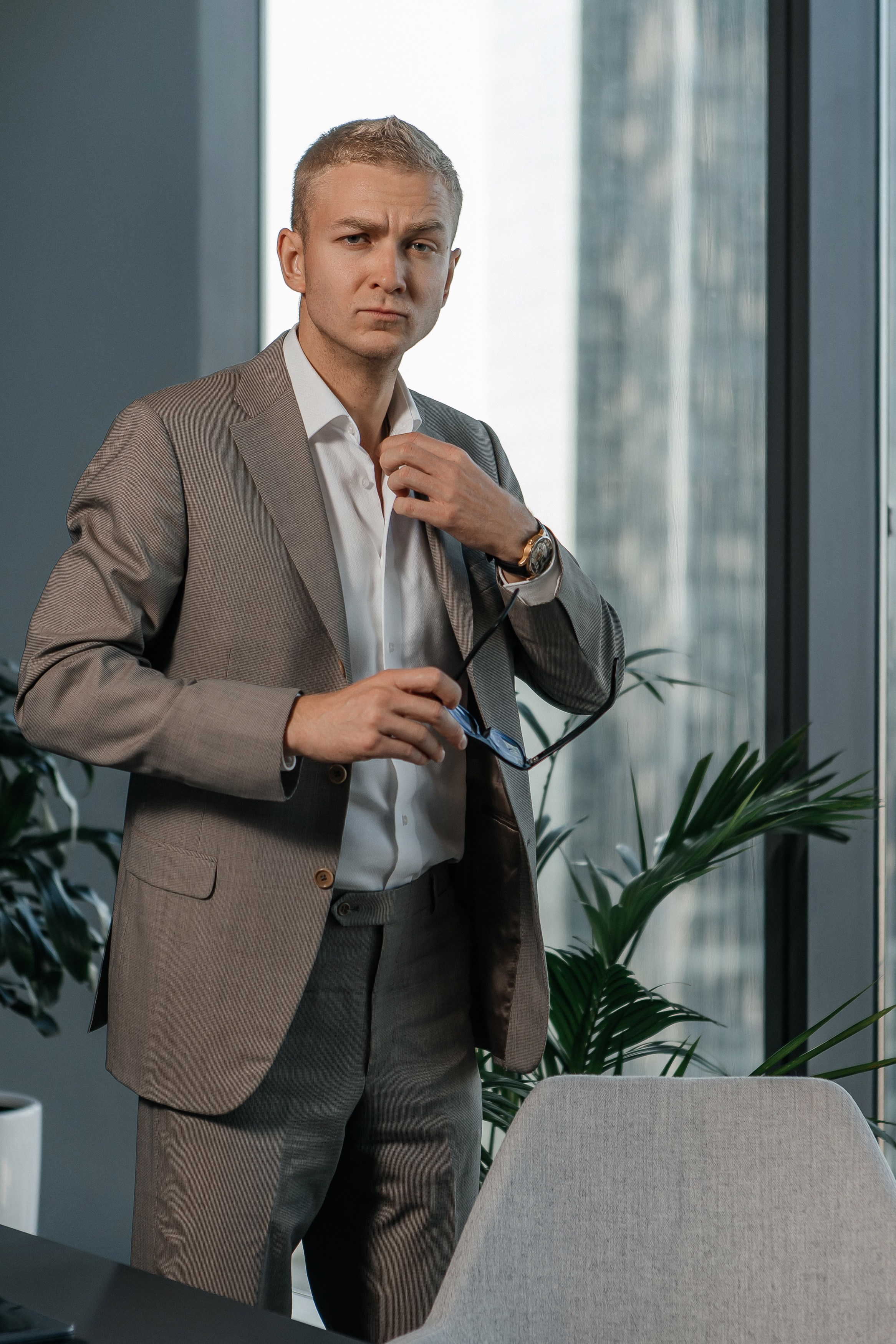 Moscow City бизнес портрет. Фотограф в Москве Дмитрий Жарков