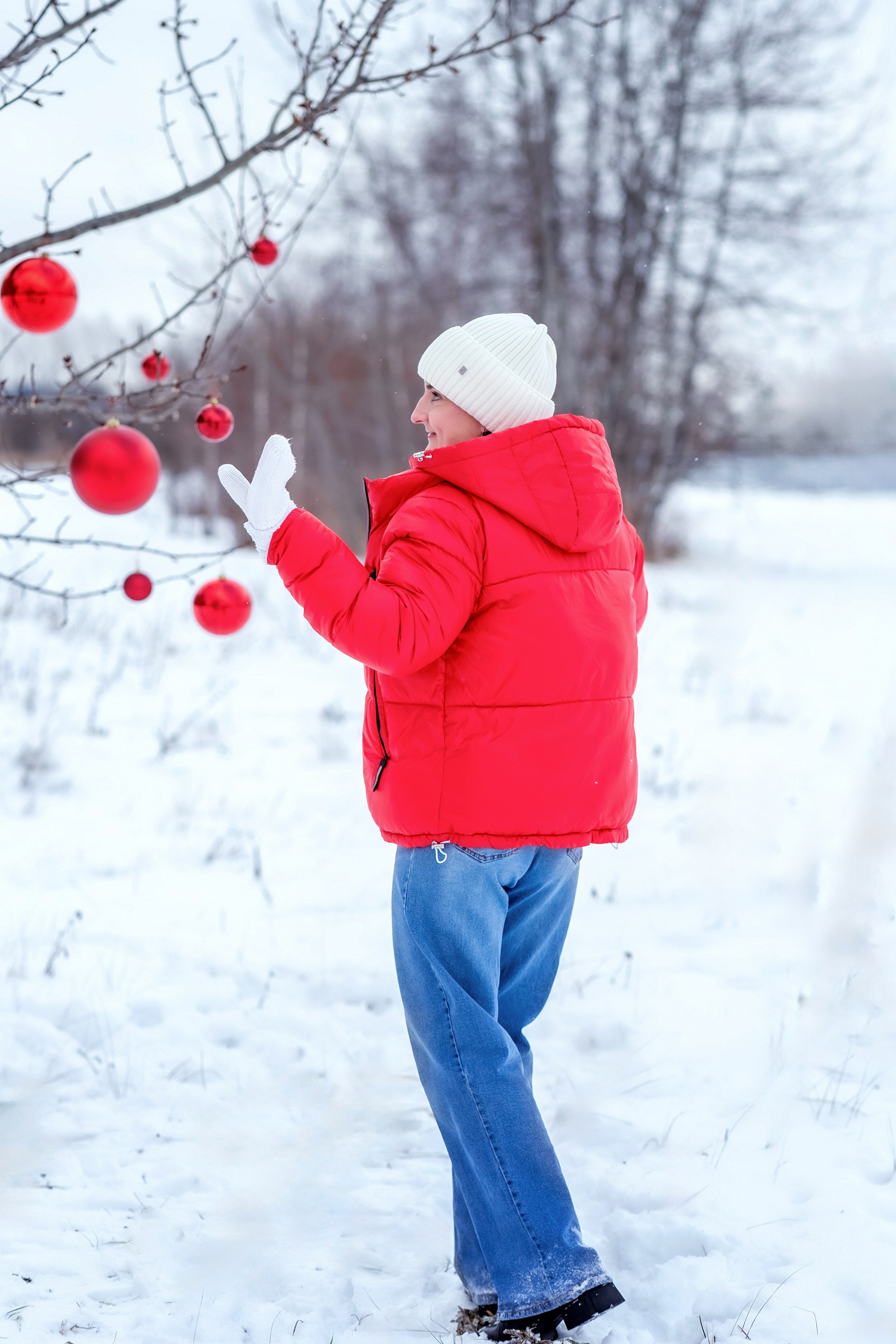 Фотопроект «Красные ШАРЫ». Фотограф Алина Лебедь