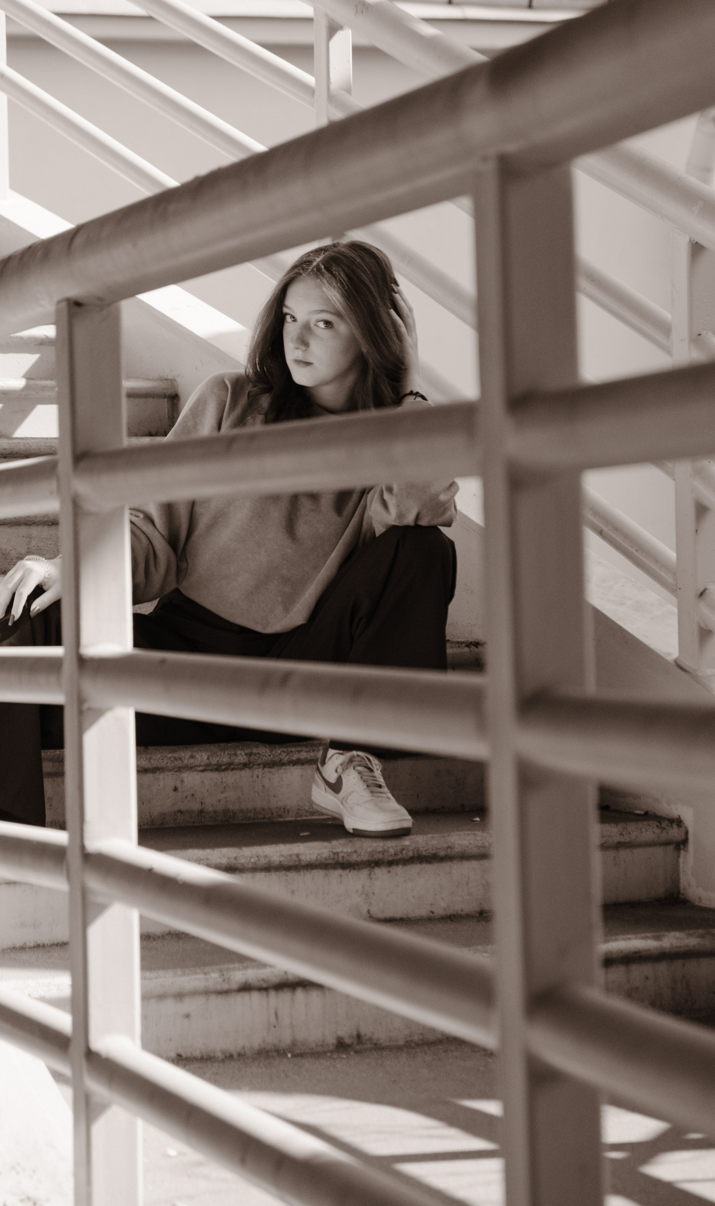 Уличная фотосессия на мосту Бетанкура. Уличный портретный фотограф в Санкт Петербурге Кисель Андрей