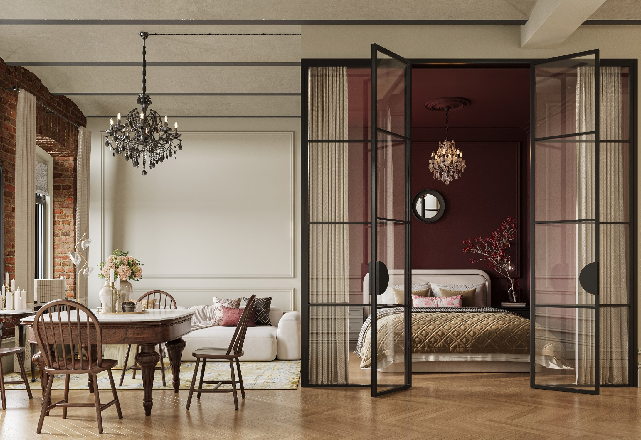 Лофт на Конюшенной. Дизайнер интерьера | Сабир Ульмаскулов