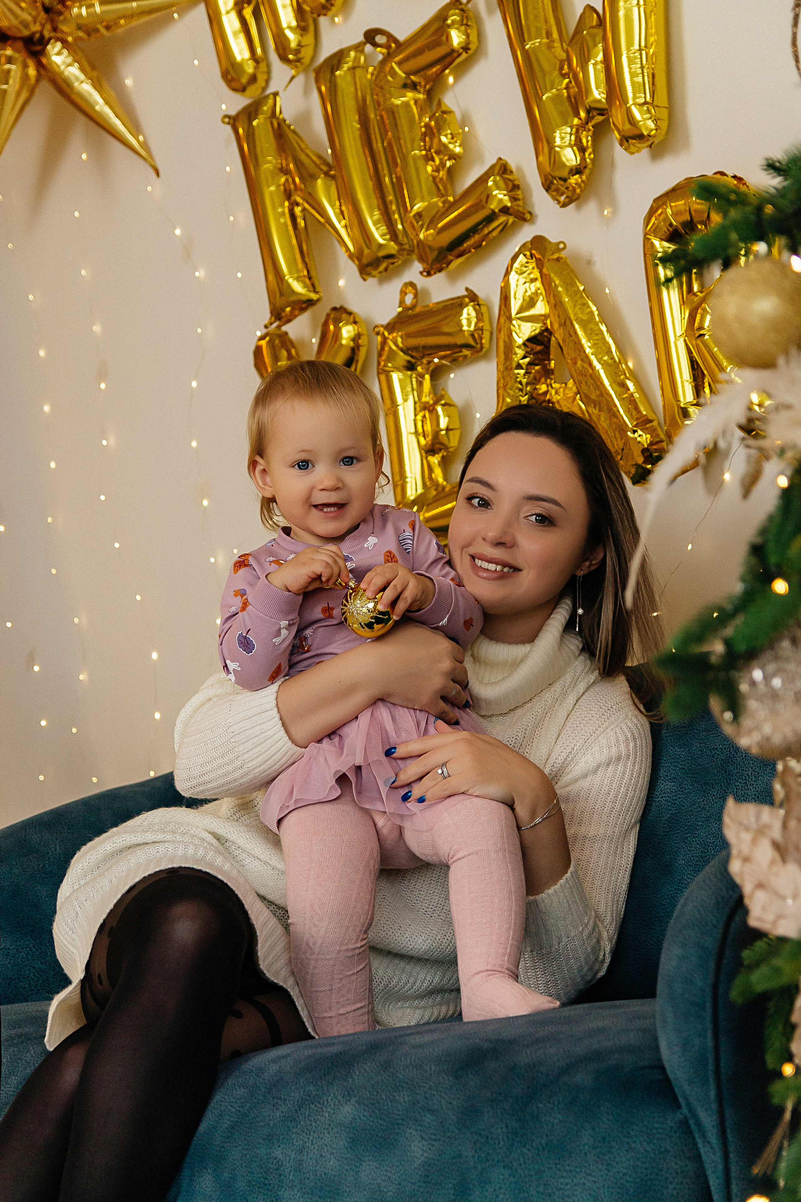 Новогодний семейный фотодень 2023 год. Фотограф в Новосибирске Алёна Рычкова