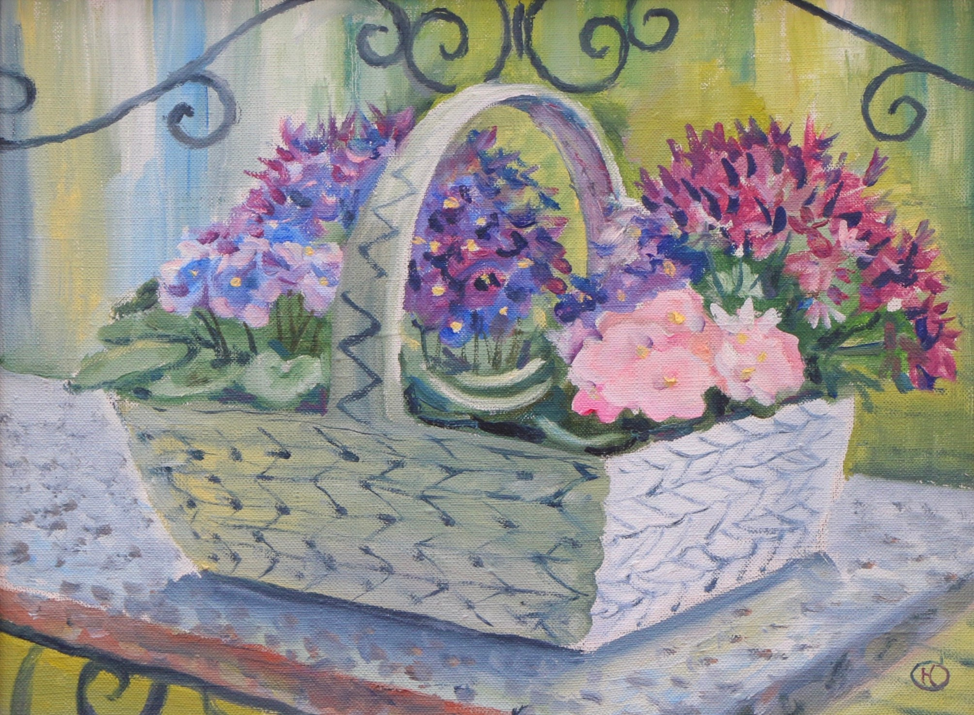 Цветы. Продажа картин маслом на холсте в г. Ялта