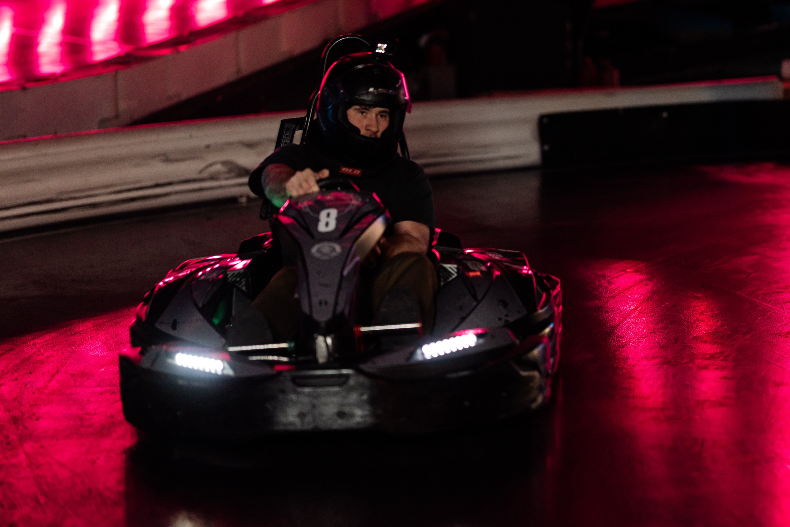 Спортивная съёмка картинга