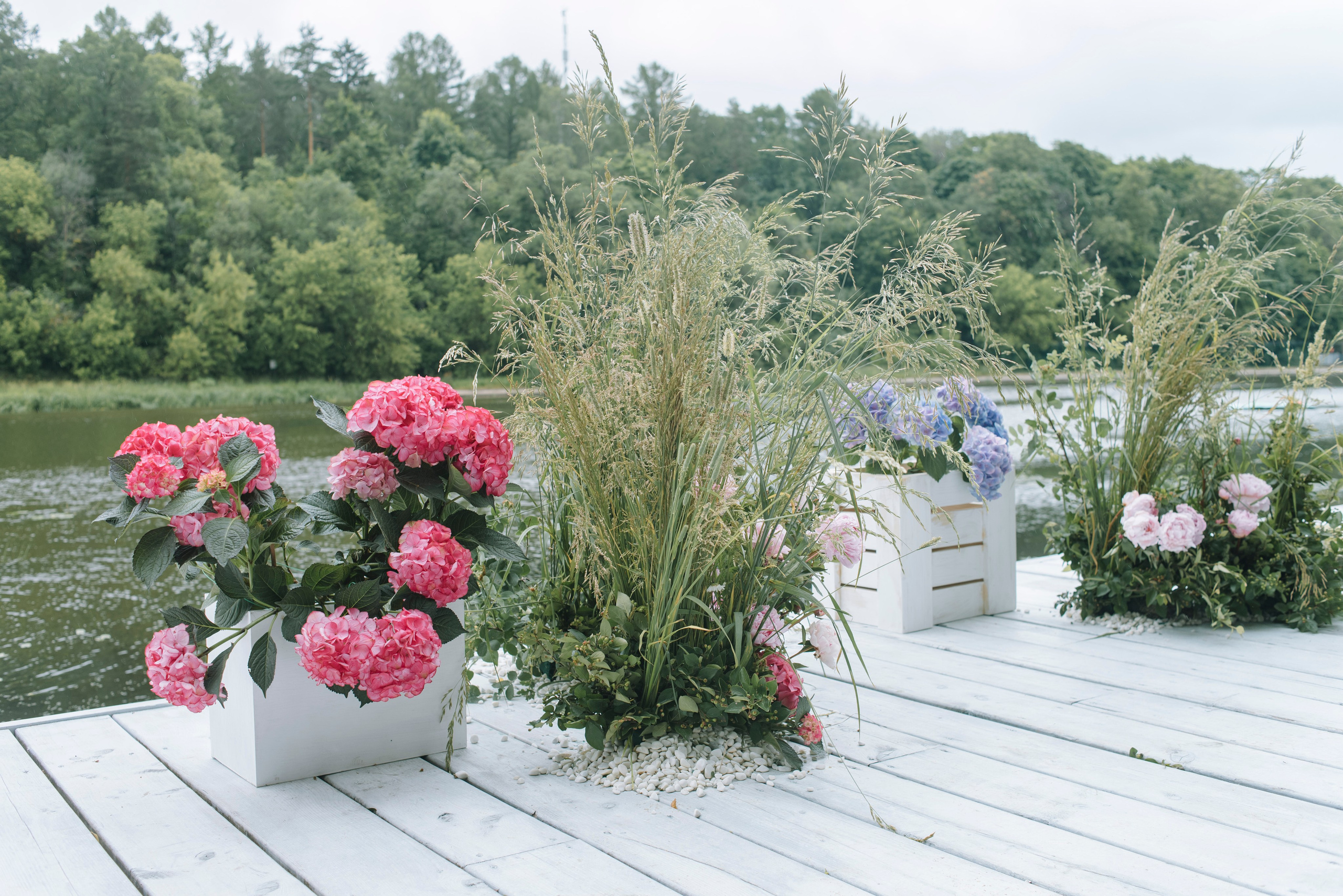 Ресторан Причал. Оформление свадеб, декор свадеб Вера Маркова, Москва