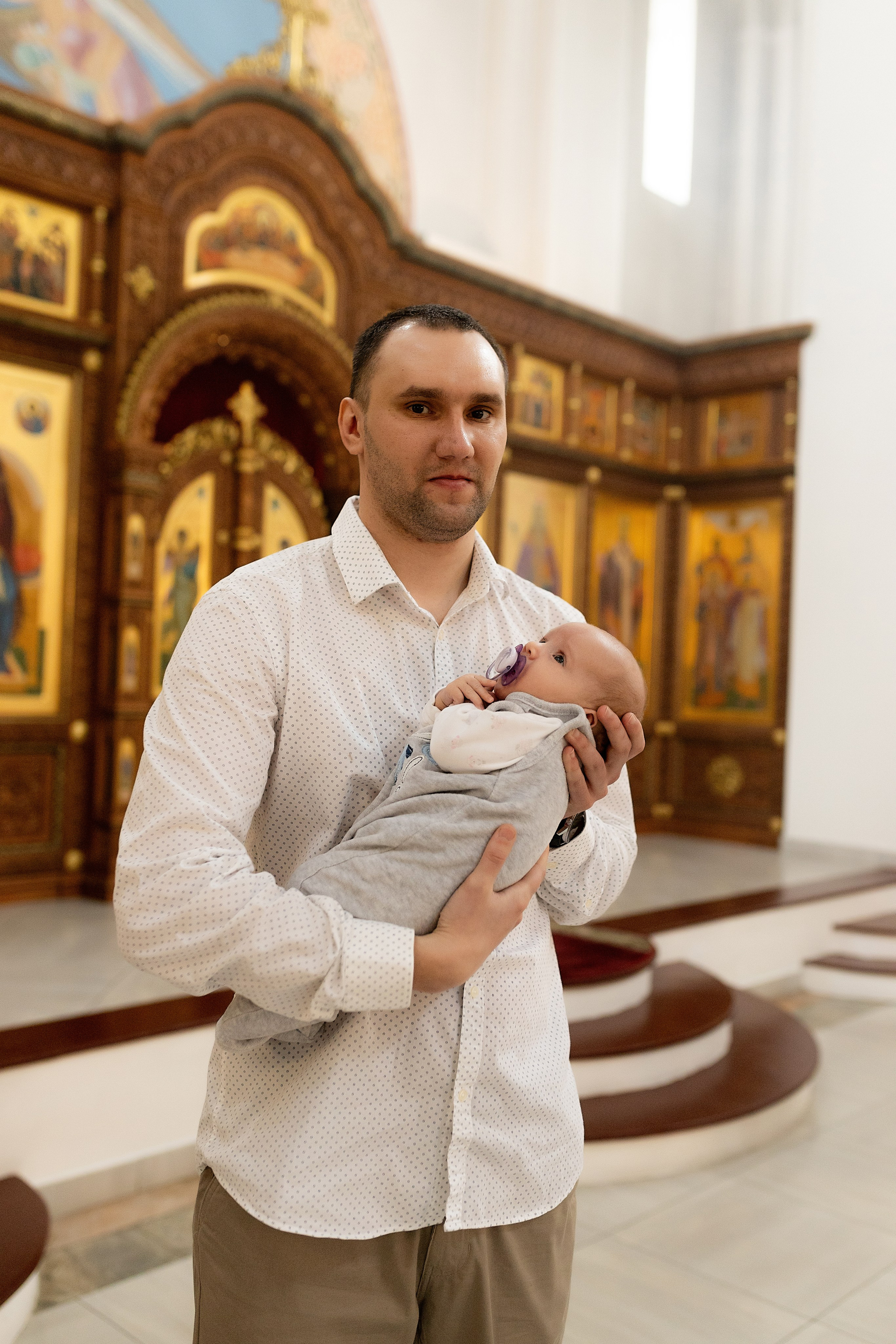 Таинство крещения Алисы. Фотограф в Железнодорожном и Балашихе