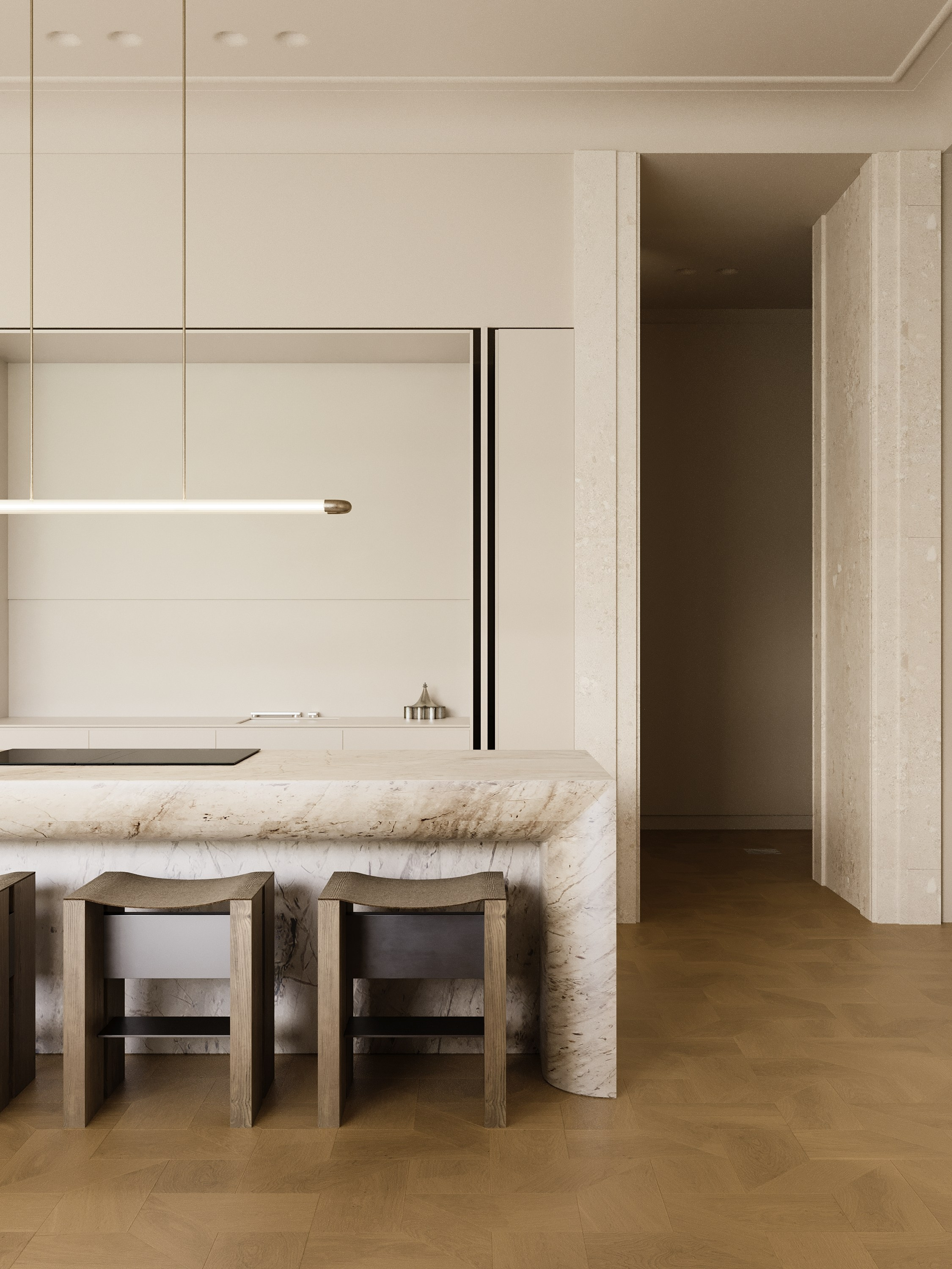 VILLA MADISON /1250 sq m /25'. Интерьерное ателье numéro а