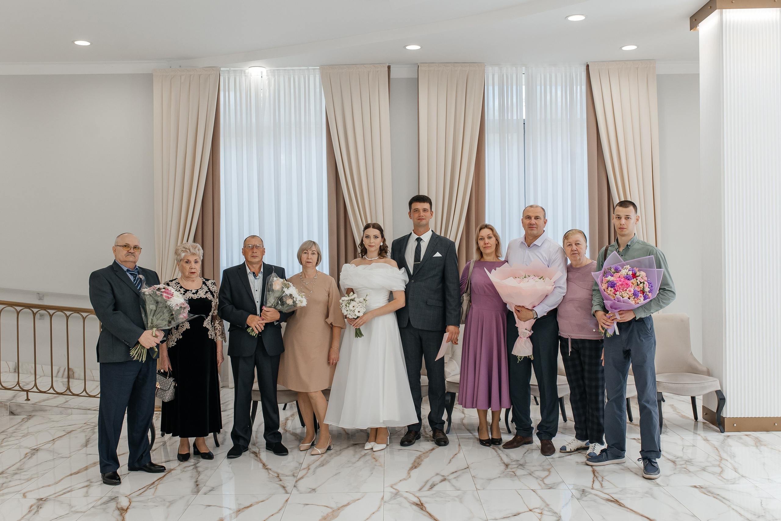 Регистрация брака в шипиловском дворце бракосочетания. Свадебный фотограф в Москве Дарья Олендарёва