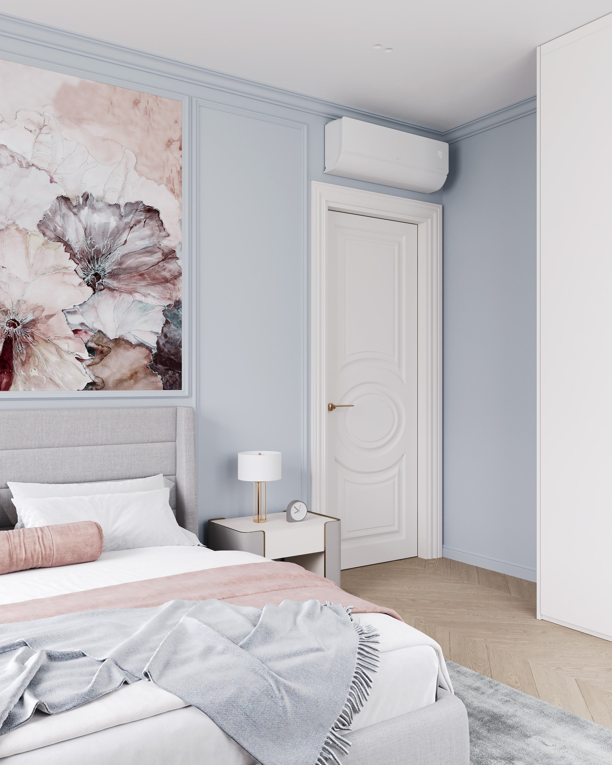 Проект 9 ЖК Западный порт 80 м². Artstudio17 Дизайн-студия Ирины Чабан в Москве