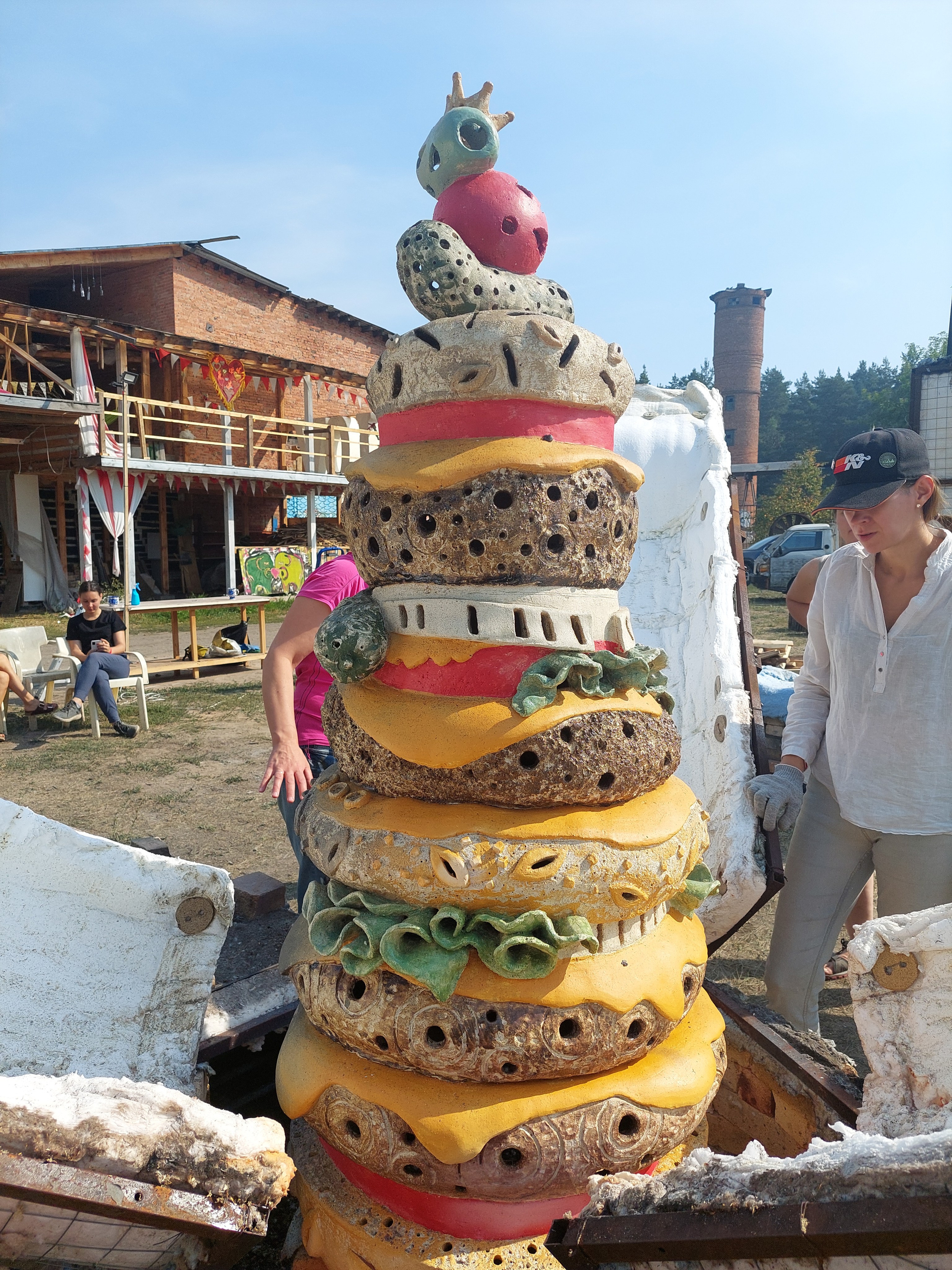 Гуслица 2022. Курс Татьяны Пунанс «Make Your Fire». Керамика с историей. Елена Рогалёва