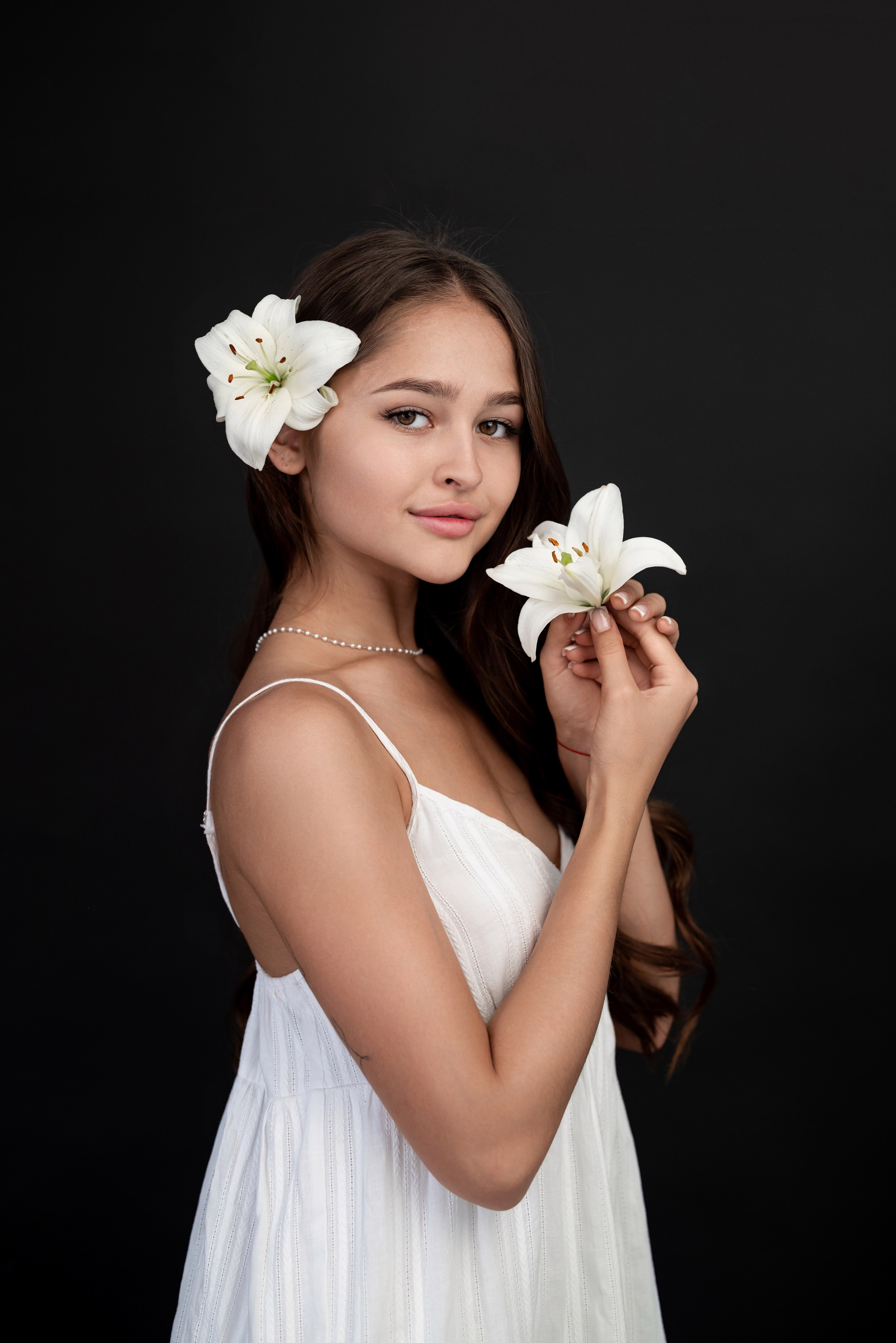 Фотопроект *Белые лилии*. Фотограф в городе Салават